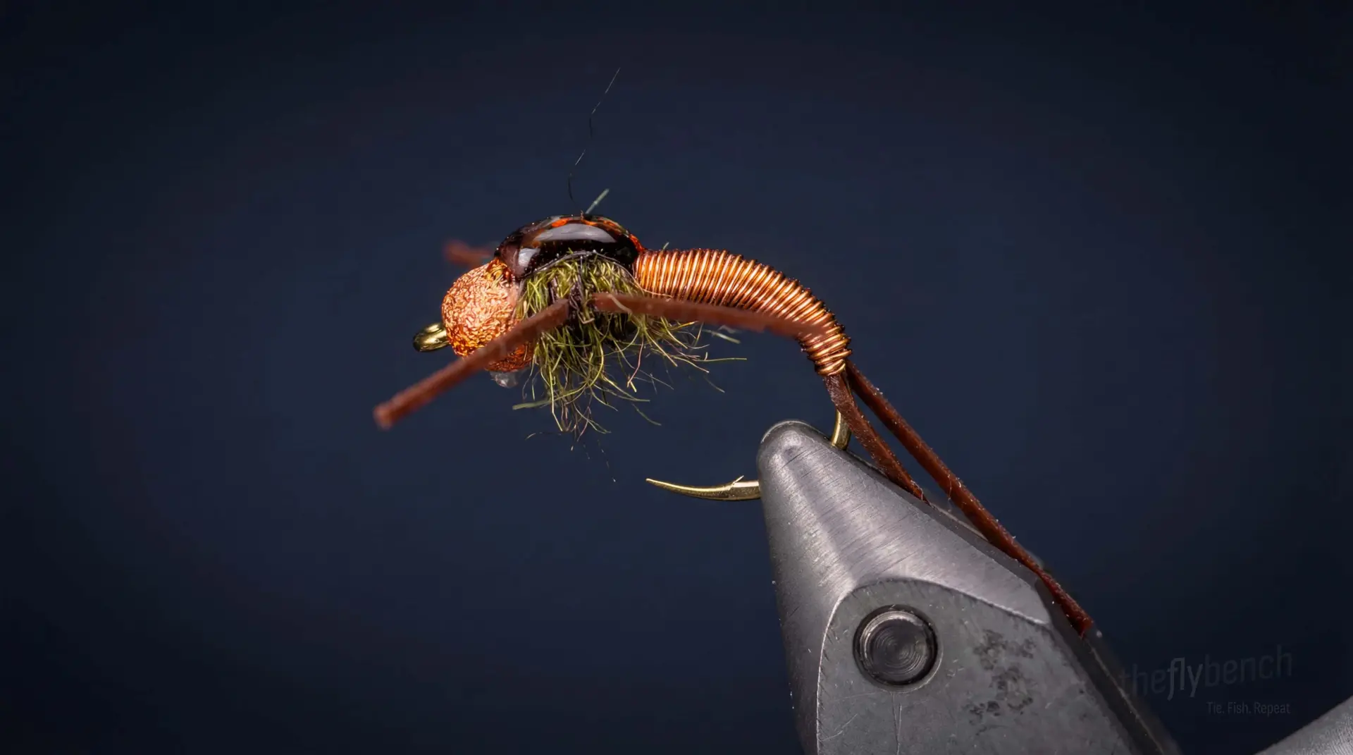 Jumbo Jon fly pattern - imitates Stoneflies tied for Trout, Steelhead