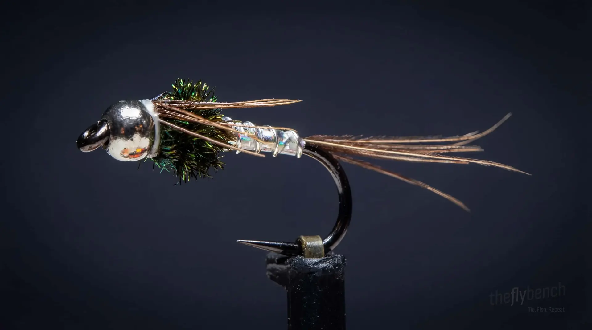 Lightning Bug fly pattern - imitates Mayfly Nymphs, Midges tied for Trout