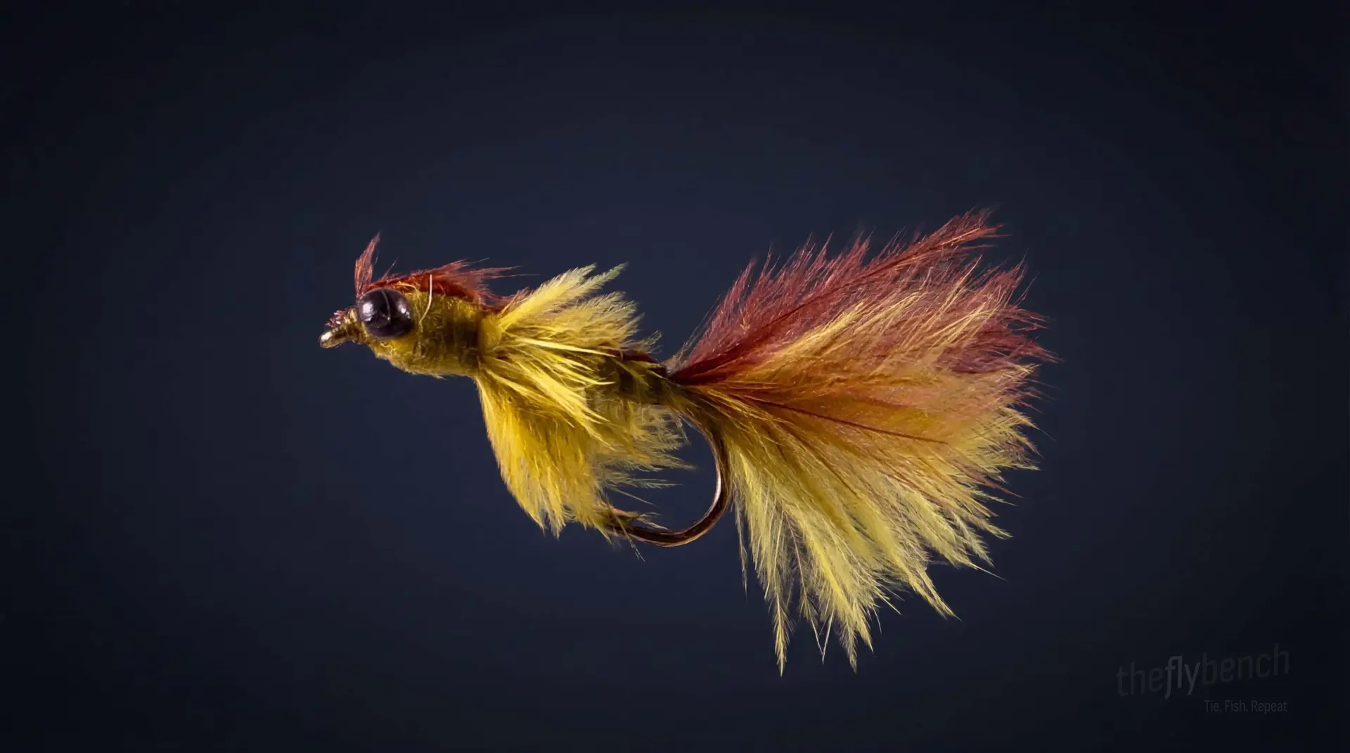 No Name Damsel fly pattern - imitates Damselfly Nymphs tied for Trout