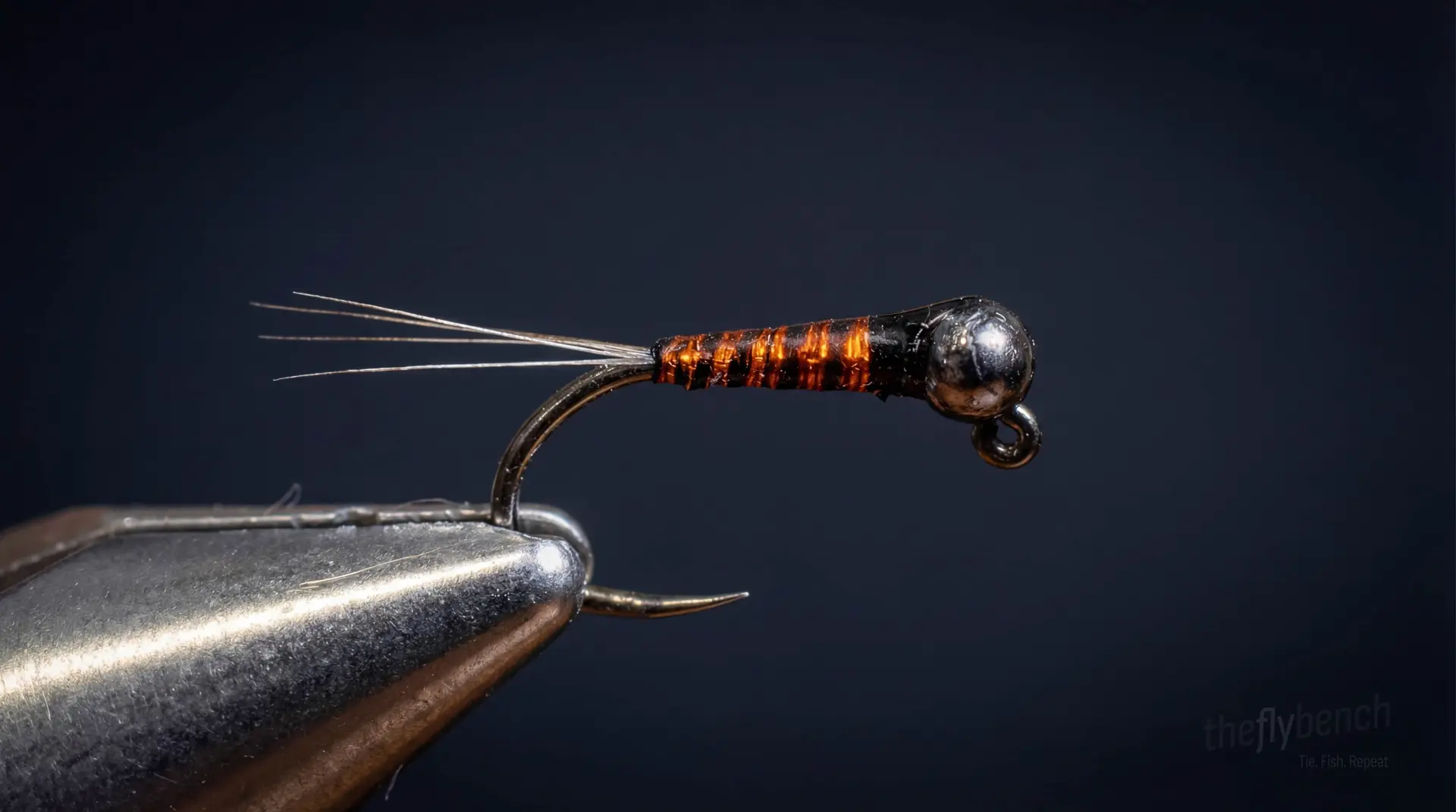 Perfect Bullet fly pattern - imitates Mayflies, Baetis tied for Trout
