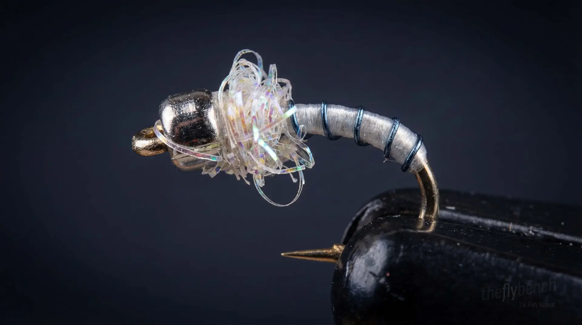 Poison Tung fly pattern - imitates Mayflies tied for Trout