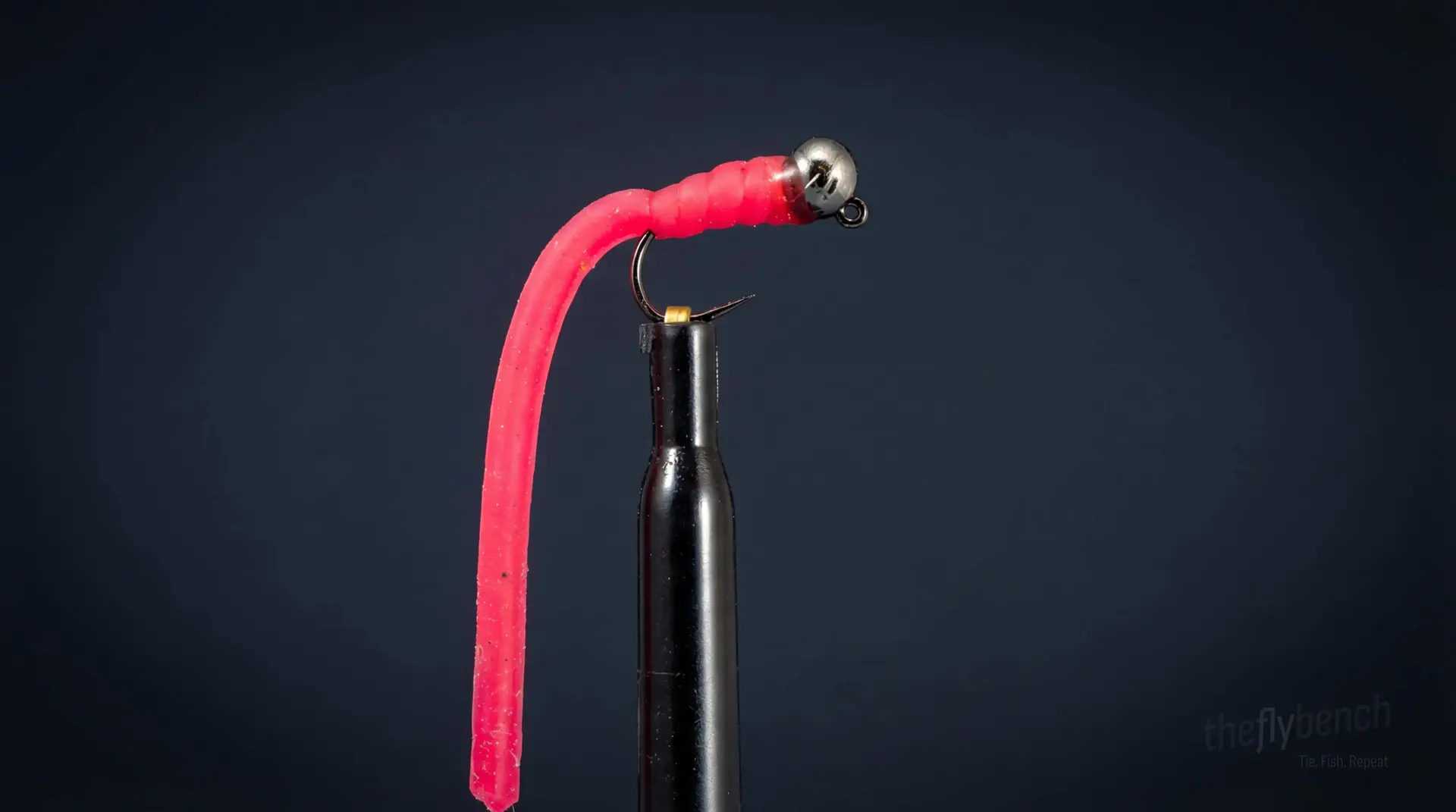 Squirminator fly pattern - imitates Worms, Aquatic Invertebrates tied for Trout