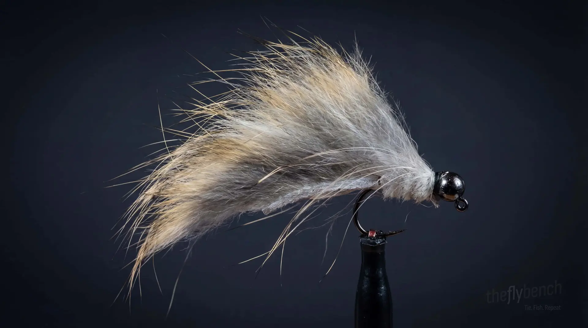 Swimming Crane Fly Larva fly pattern - imitates Crane Fly Larvae tied for Trout