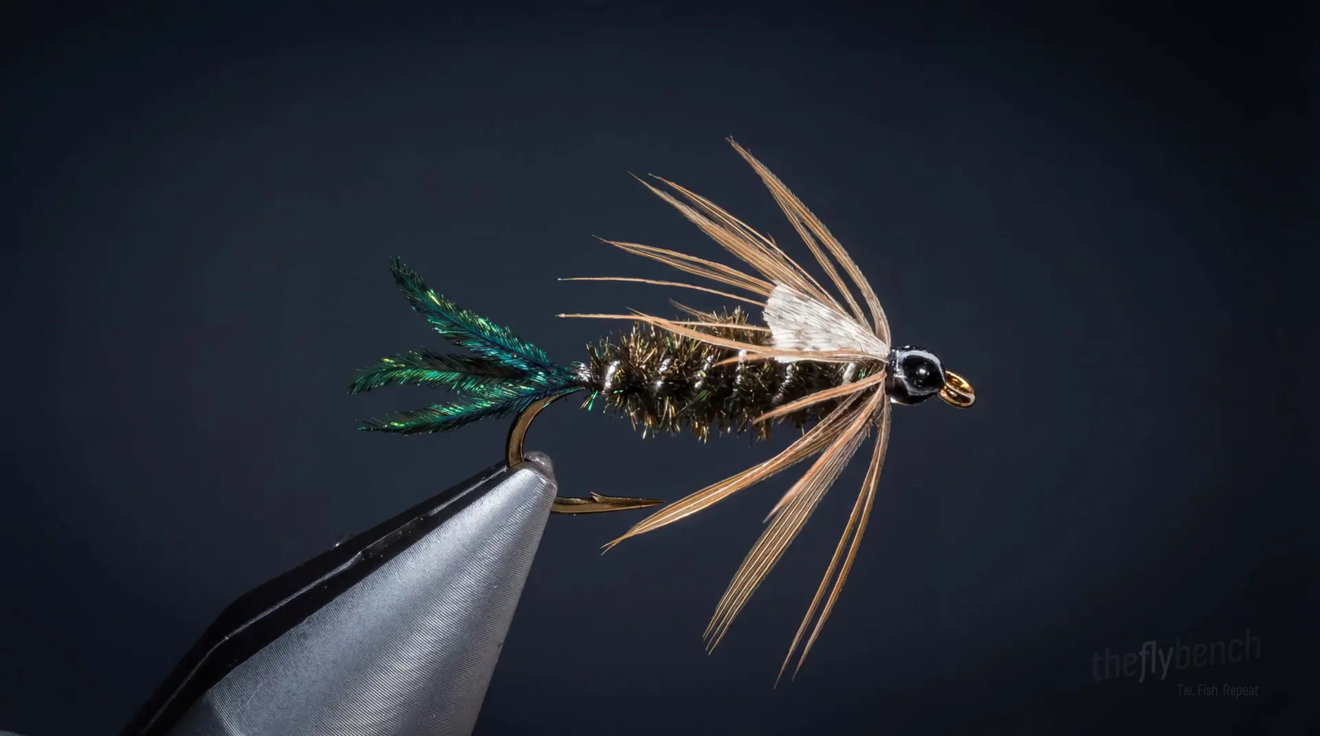 Zug Bug fly pattern - imitates Aquatic Insects tied for Trout