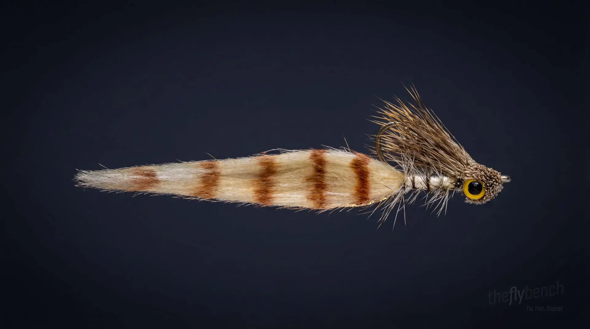 Borski Bonefish Slider fly pattern - imitates Shrimp, Crabs tied for Bonefish