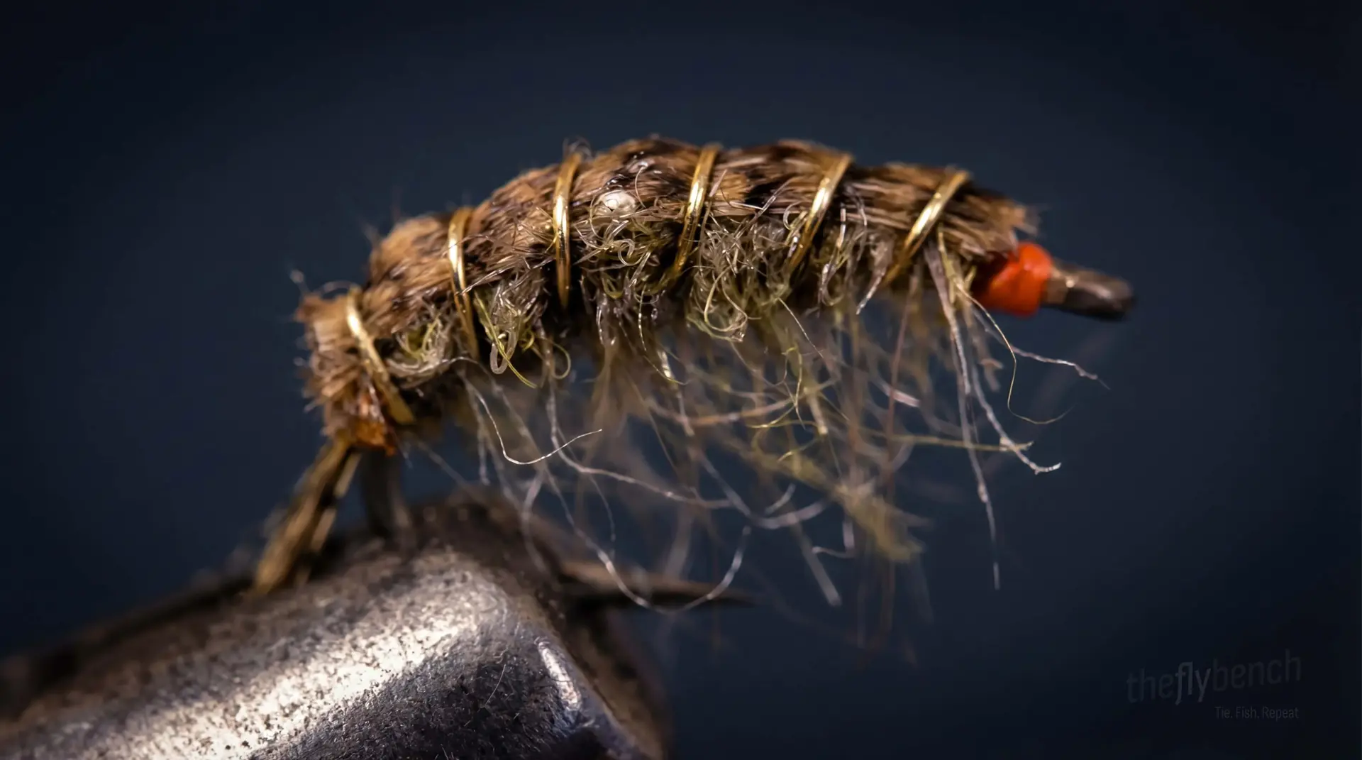 Wood Duck Scud fly pattern - imitates Scuds tied for Trout