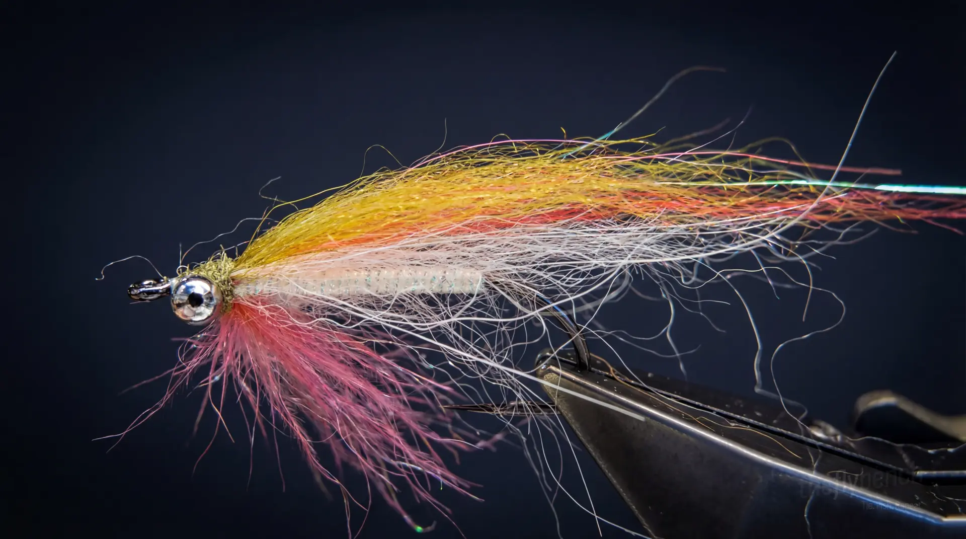 Llama Fry fly pattern - imitates Baitfish tied for Trout