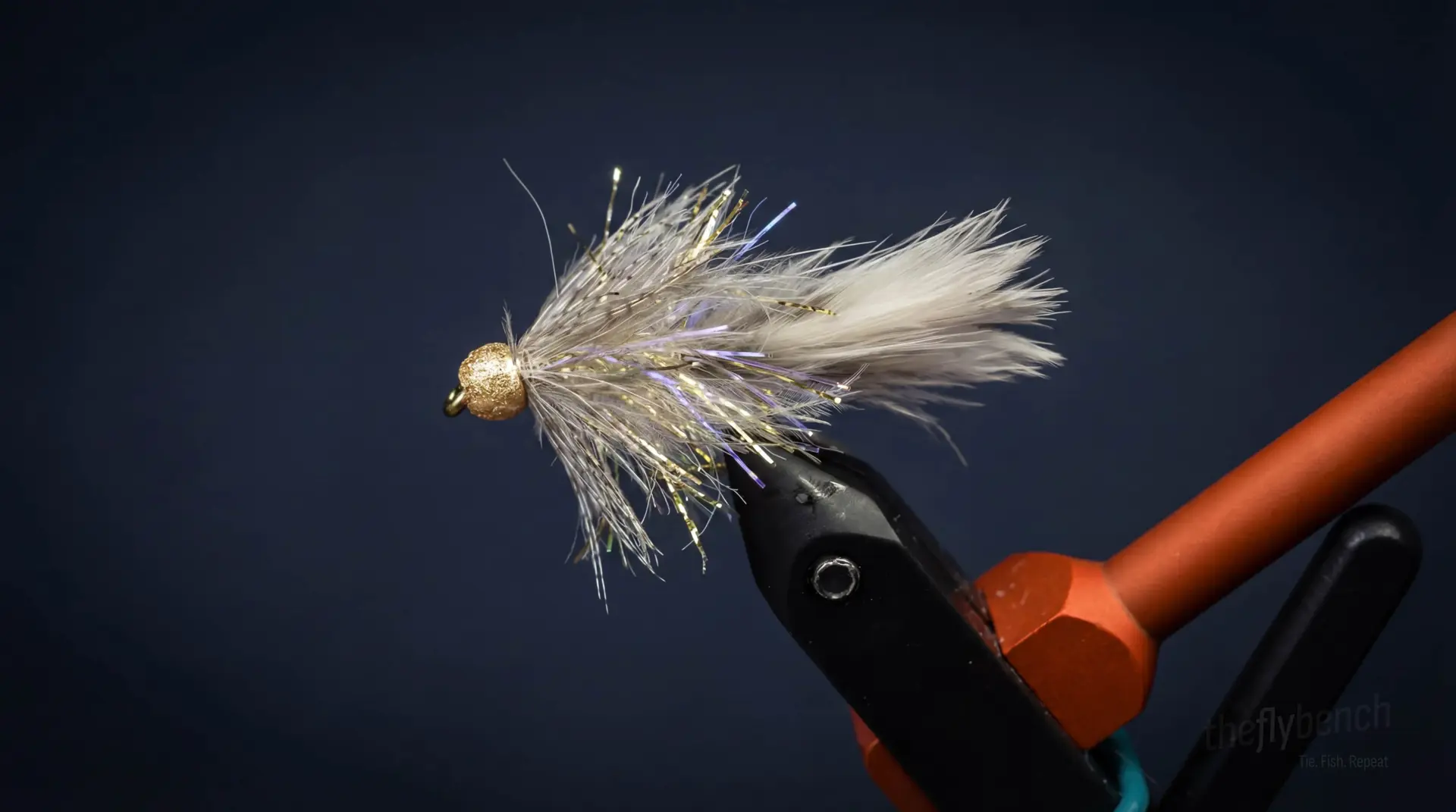 Partridge Bugger fly pattern - imitates Leeches, Baitfish tied for Trout, Bass, Panfish
