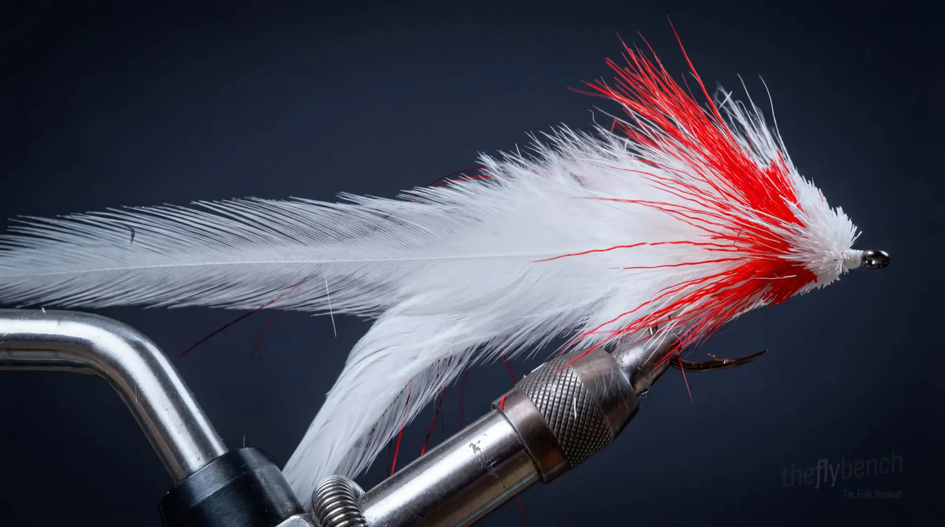 Pike Slider fly pattern - imitates Baitfish tied for Pike, Musky