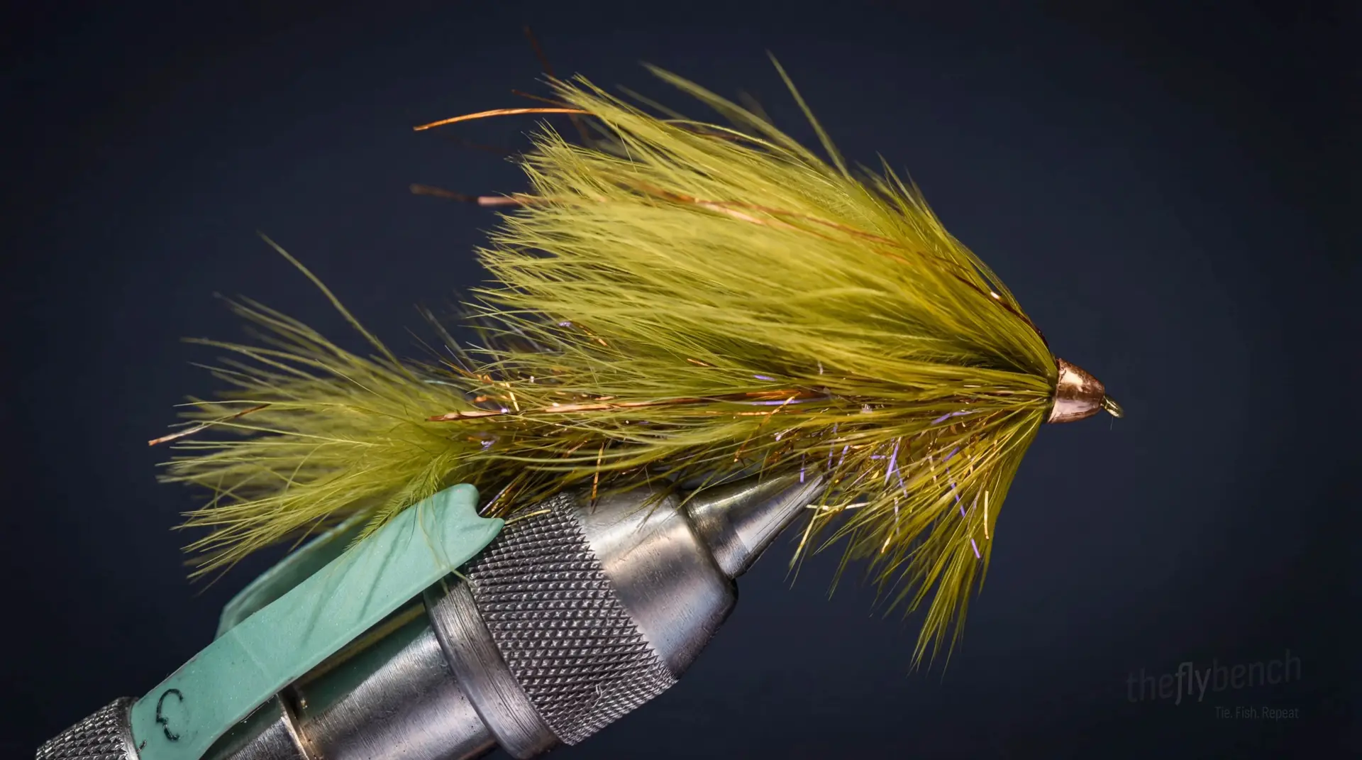 Rusty Trombone fly pattern - imitates Baitfish, Sculpins, Leeches tied for Trout, Bass