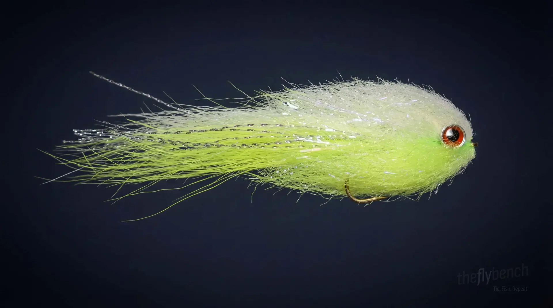 SBS Smallmouth Bass Streamer fly pattern - imitates Baitfish tied for Bass