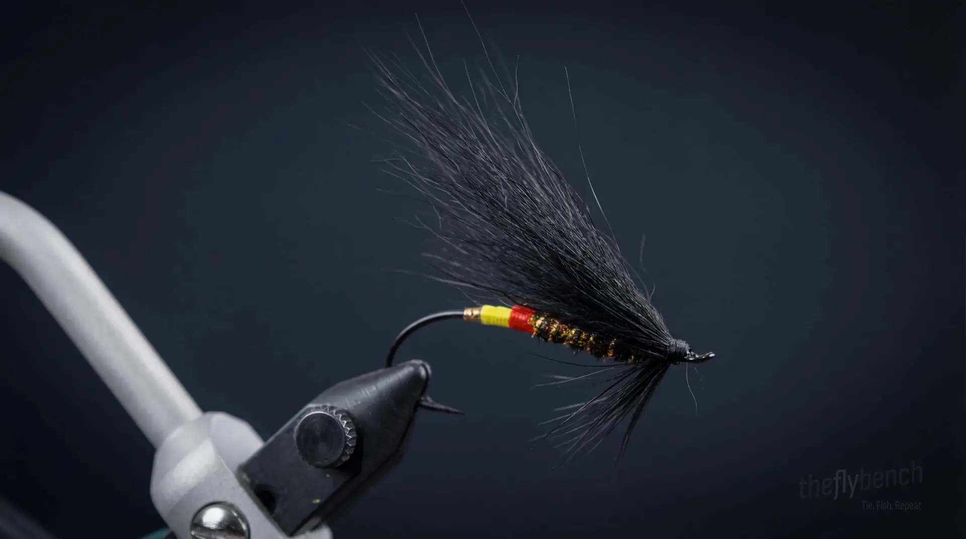 The Undertaker fly pattern - imitates Attractor tied for Atlantic Salmon, Steelhead