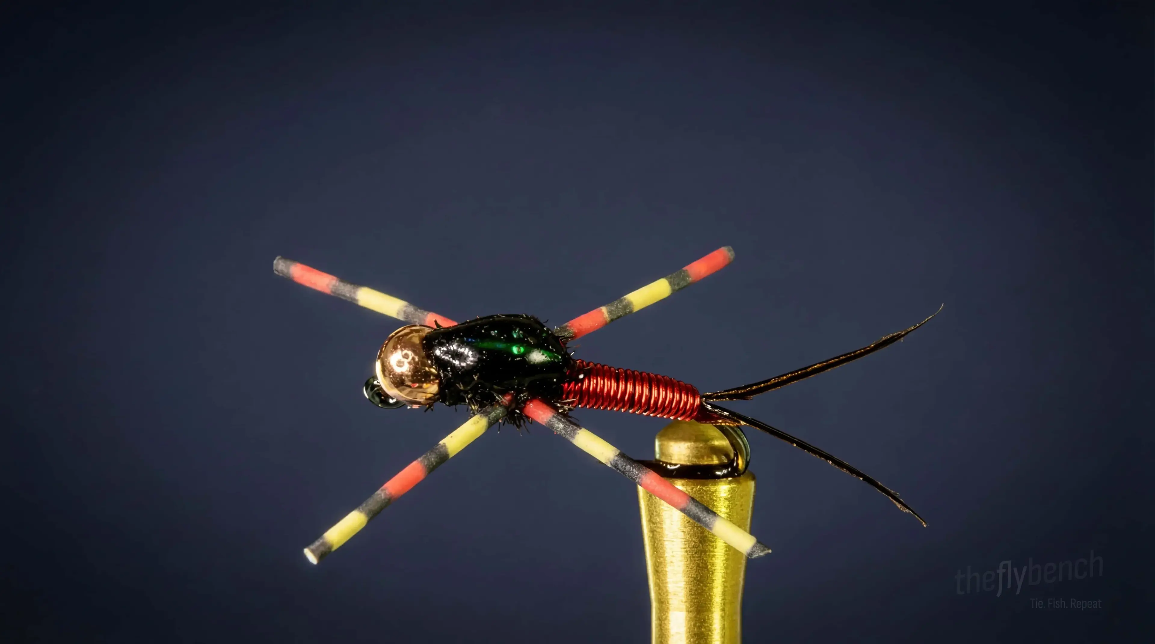 Leggy Euro Copper John - Image source: The Fly Bench