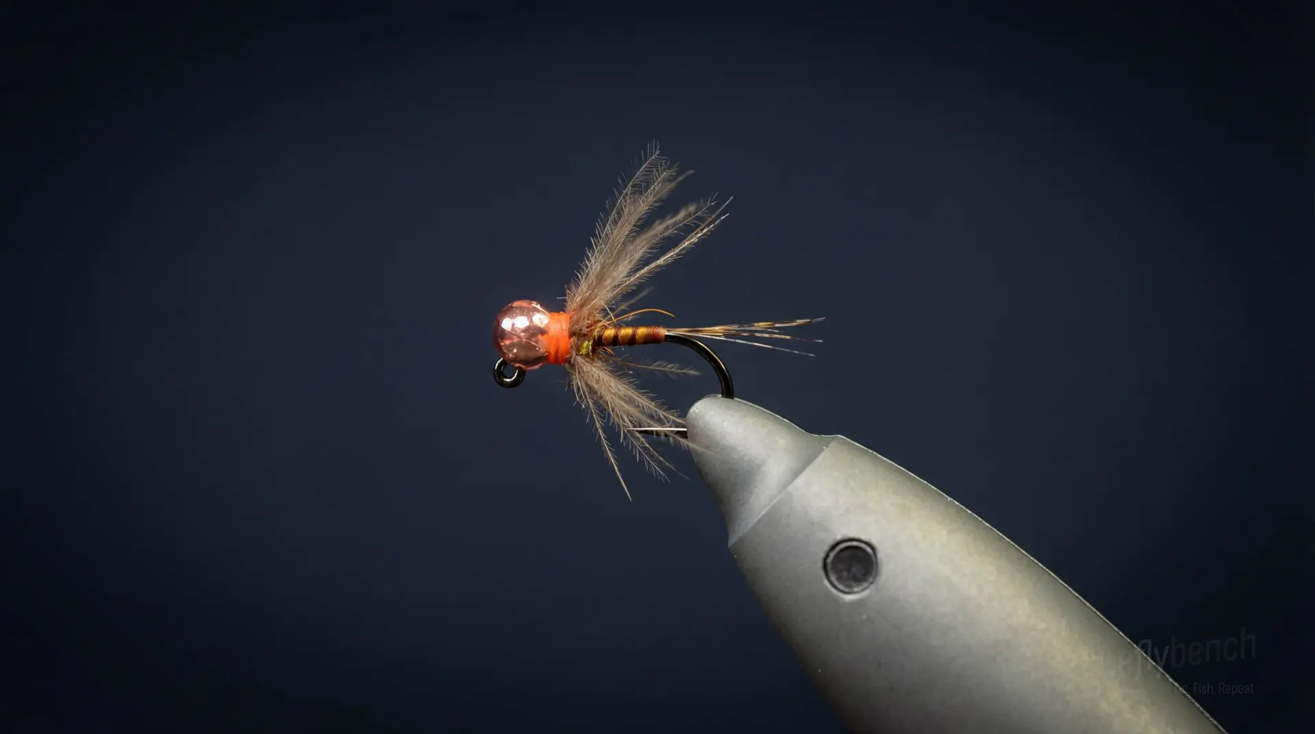 May ICU - Brown fly pattern - imitates Mayfly Nymphs tied for Trout