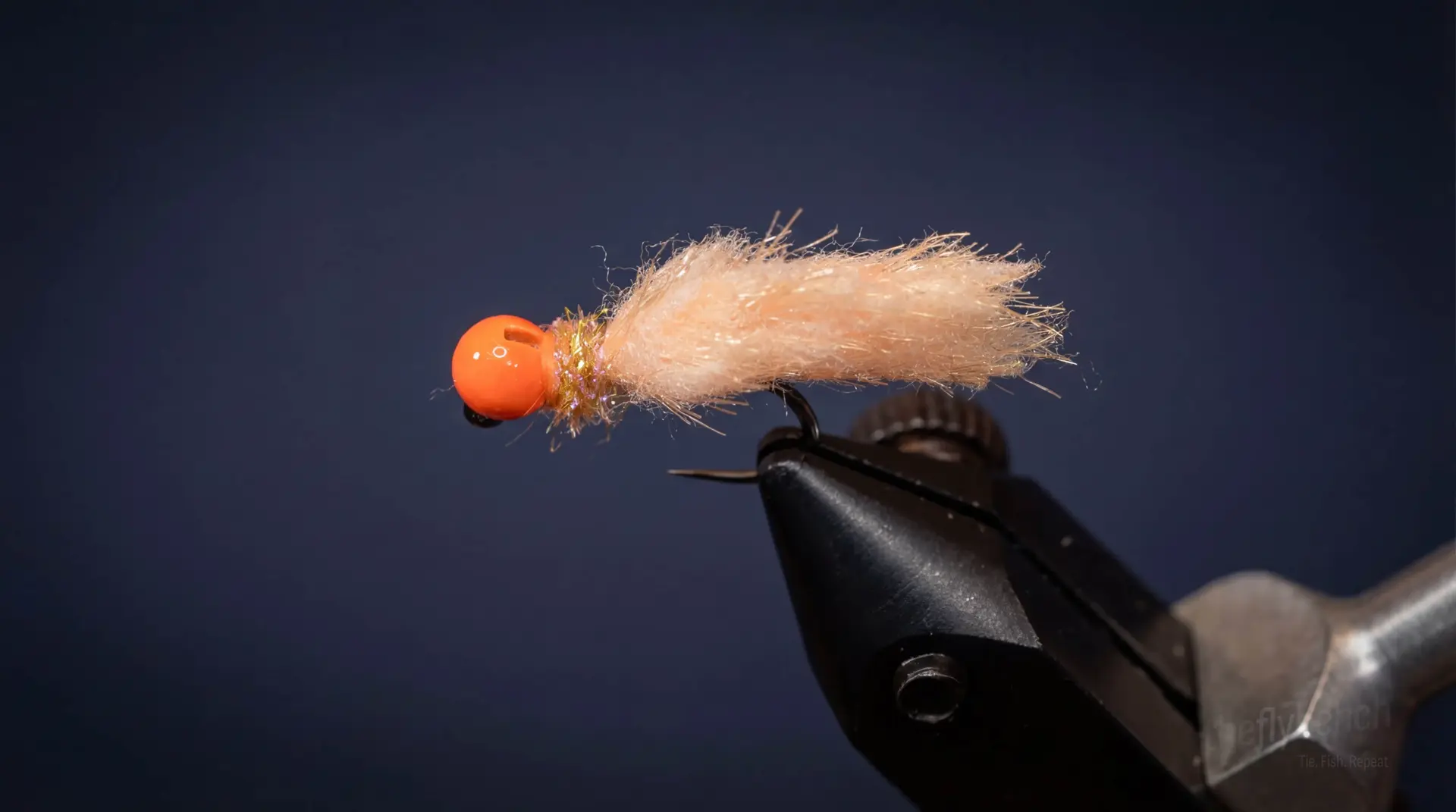 Slush Mop fly pattern - imitates Aquatic Worms, Eggs, Attractor tied for Trout