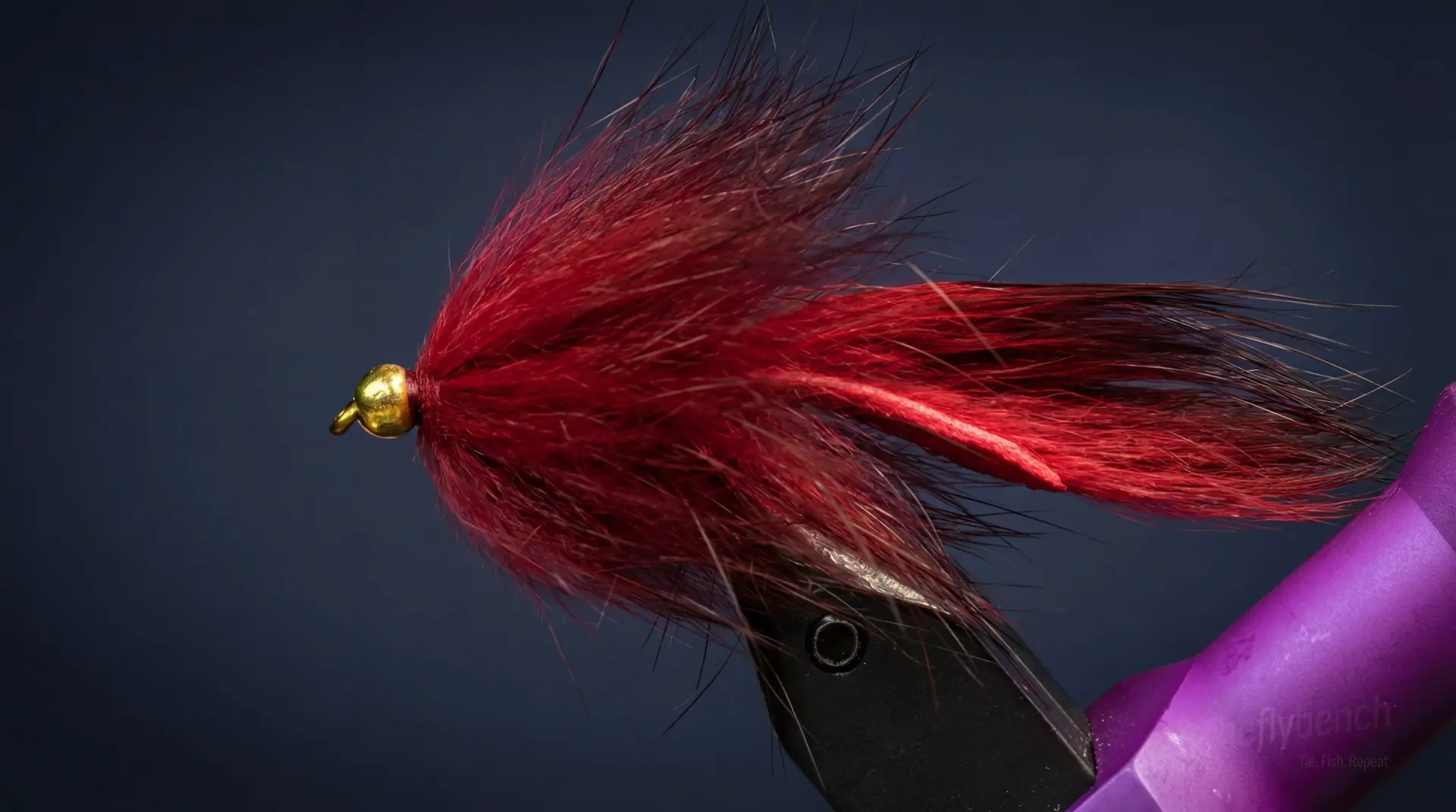 Bunny Leech fly pattern - imitates Leeches tied for Trout, Bass