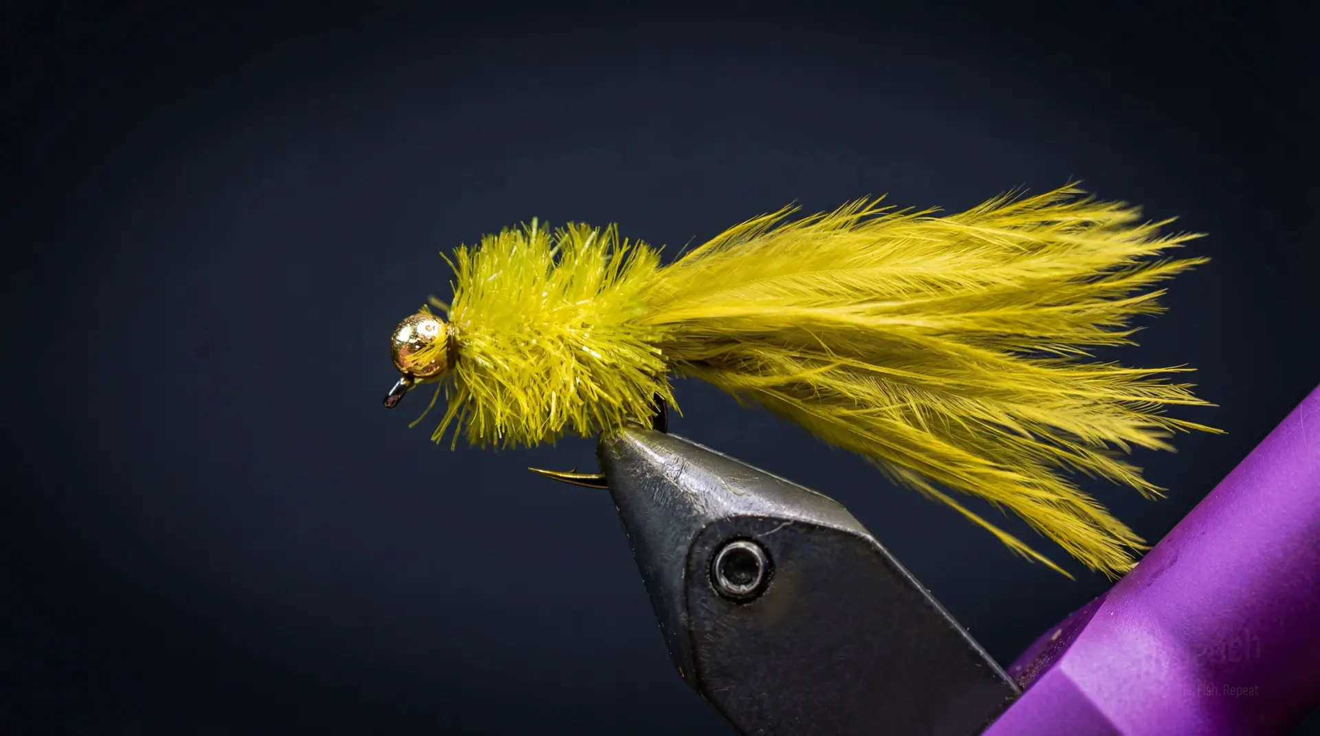 Fritz Leech fly pattern - imitates Leeches tied for Trout