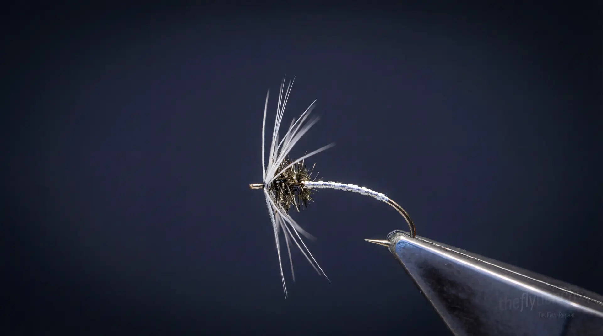 Wet Minnow fly pattern - imitates Baitfish tied for Trout