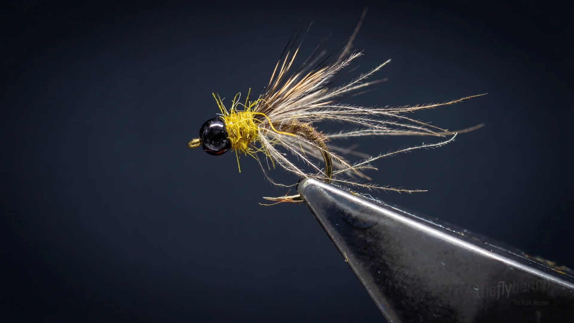 Diving CDC&Elk fly pattern - imitates Mayflies, Caddis tied for Trout