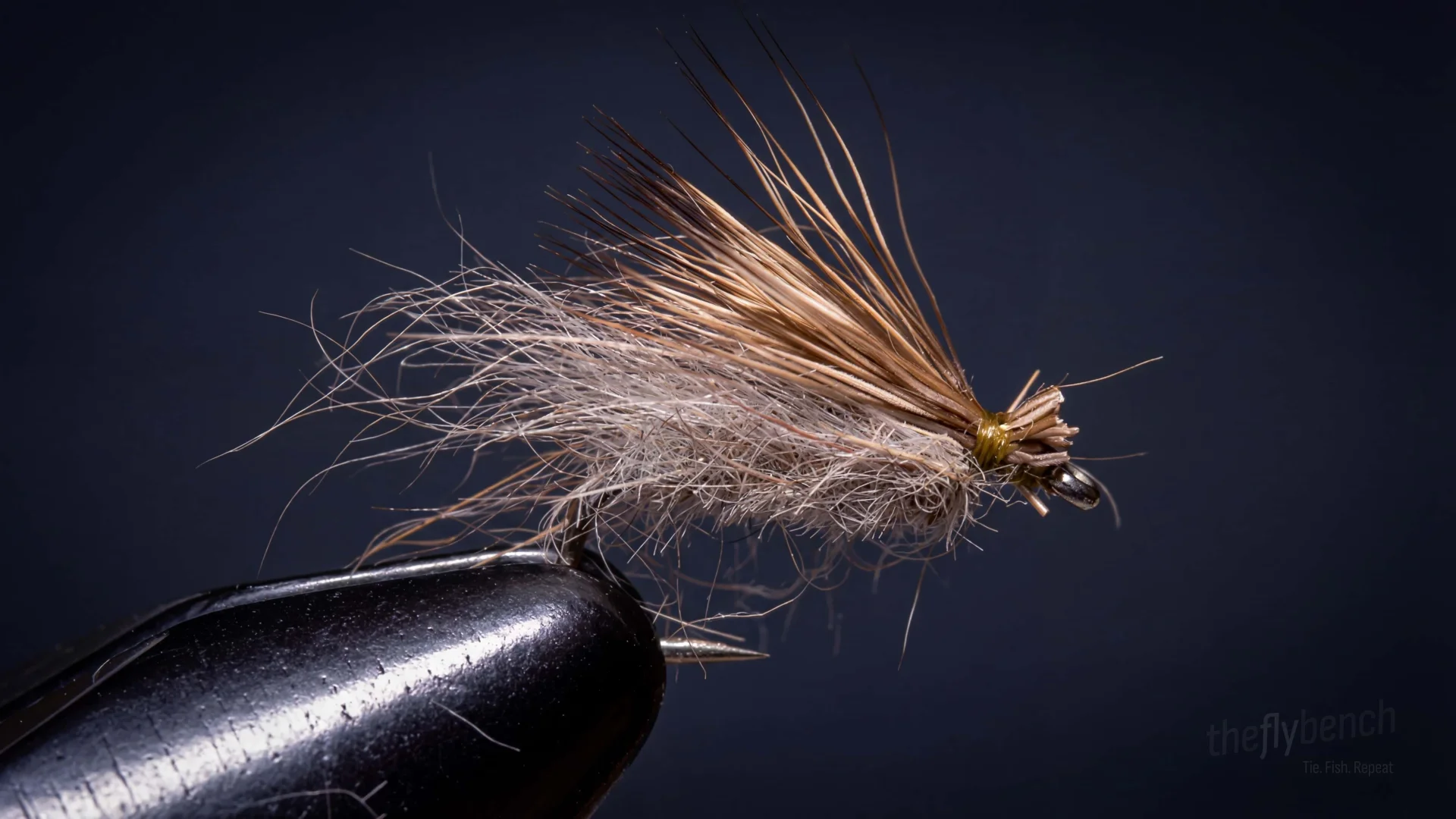 Dustup Caddis fly pattern - imitates Caddis tied for Trout