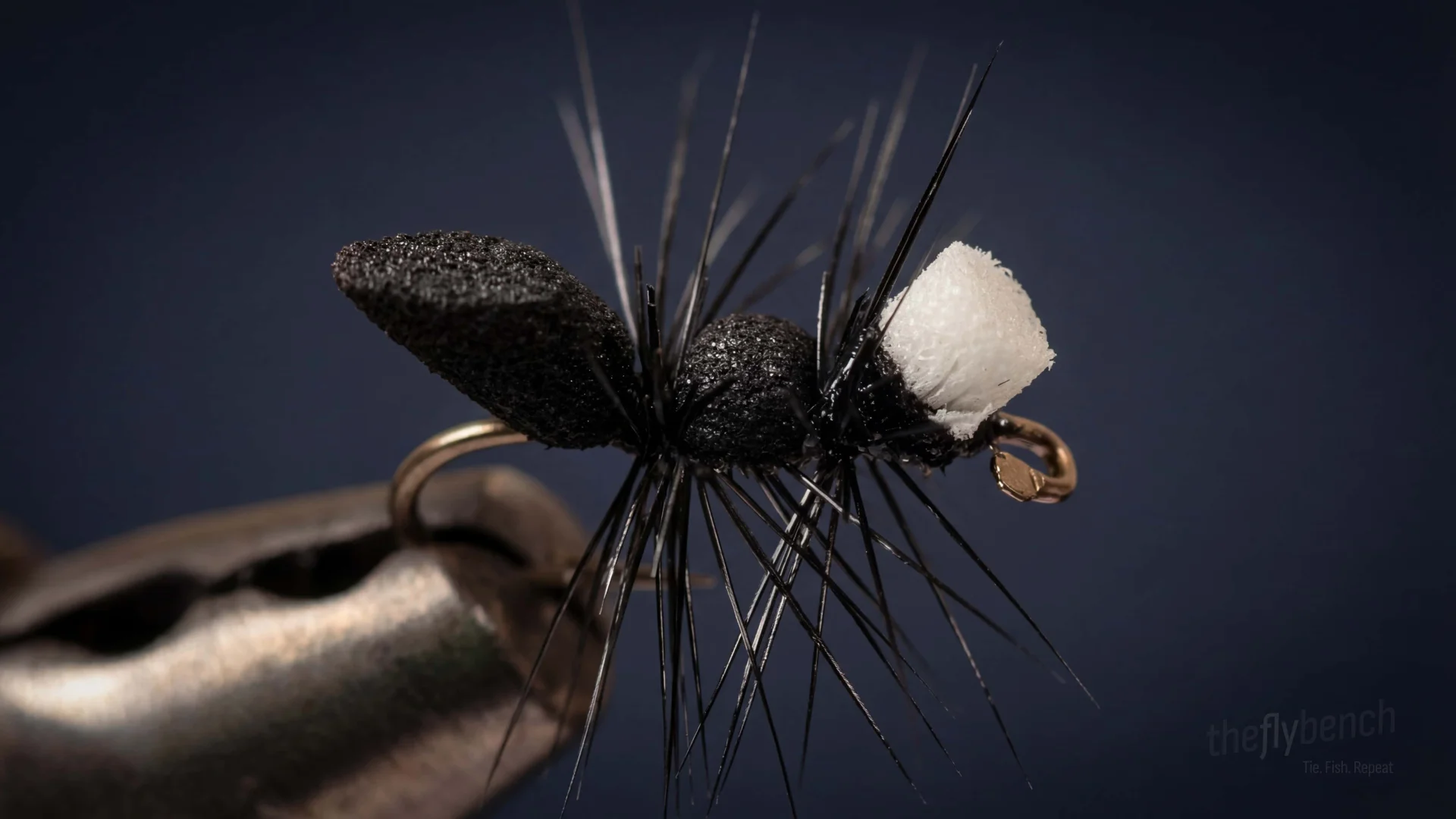 Foam Ant fly pattern - imitates Ants tied for Trout