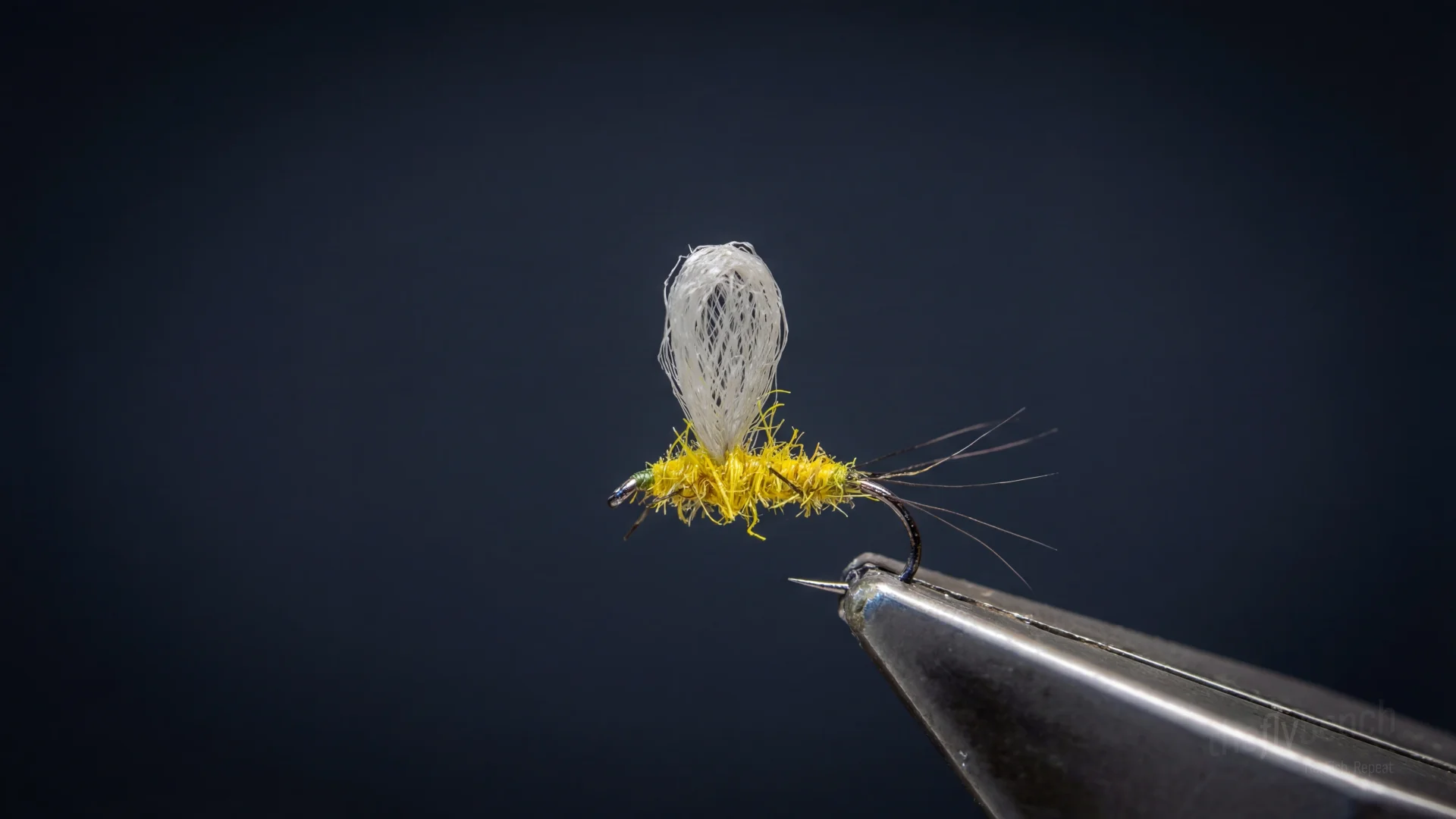 Footprint Dun fly pattern - imitates Mayflies tied for Trout