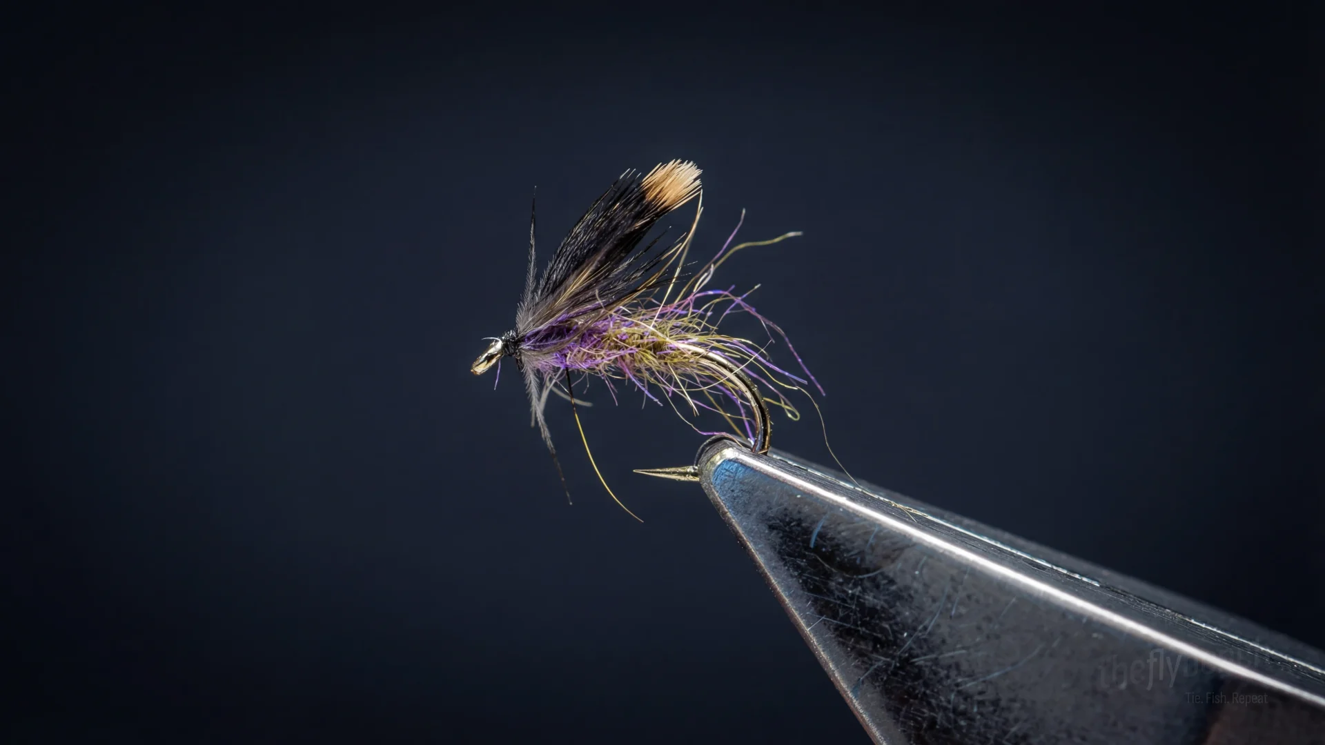 Glanrhos Palette fly pattern - imitates Mayflies, Caddis tied for Trout