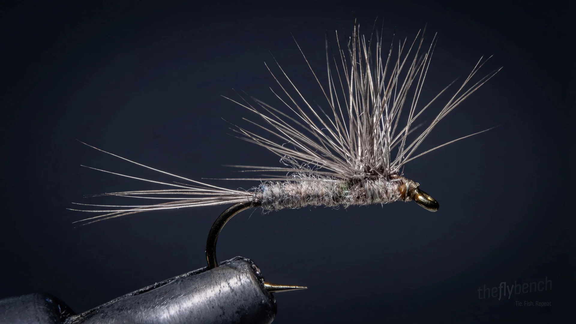 Hackle Stacker Hendrickson fly pattern - imitates Mayflies (Hendrickson) tied for Trout