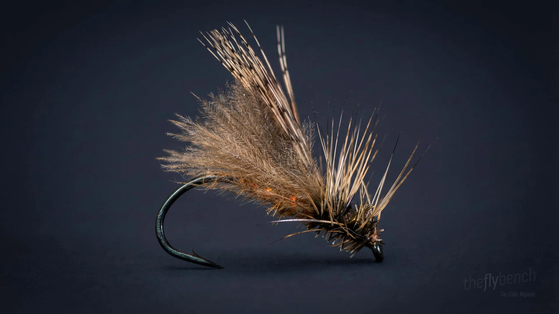Henry's Fork Caddis fly pattern - imitates Caddis tied for Trout