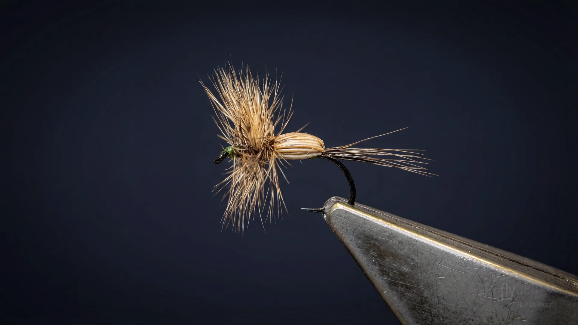Humpy (generic) fly pattern - imitates Mayflies, Caddis tied for Trout
