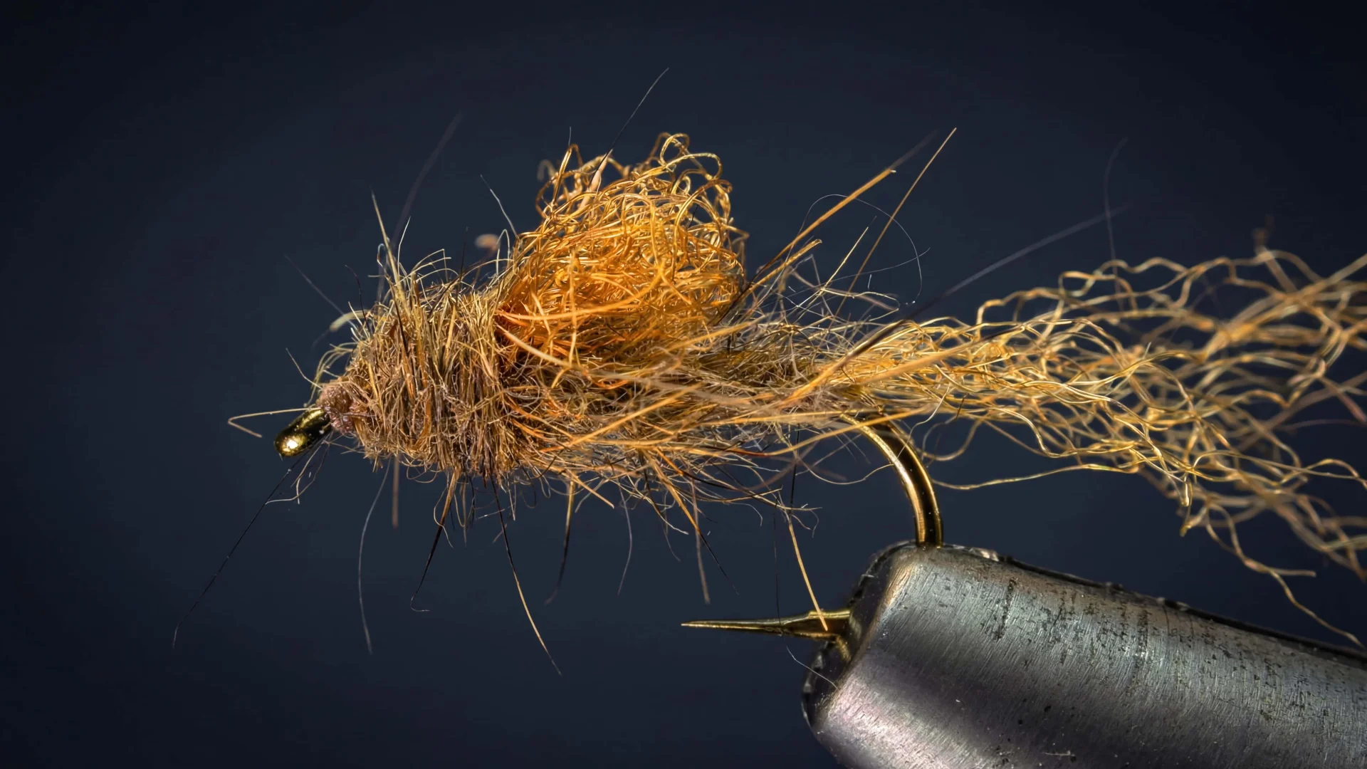 Iris Caddis fly pattern - imitates Caddis Emergers tied for Trout