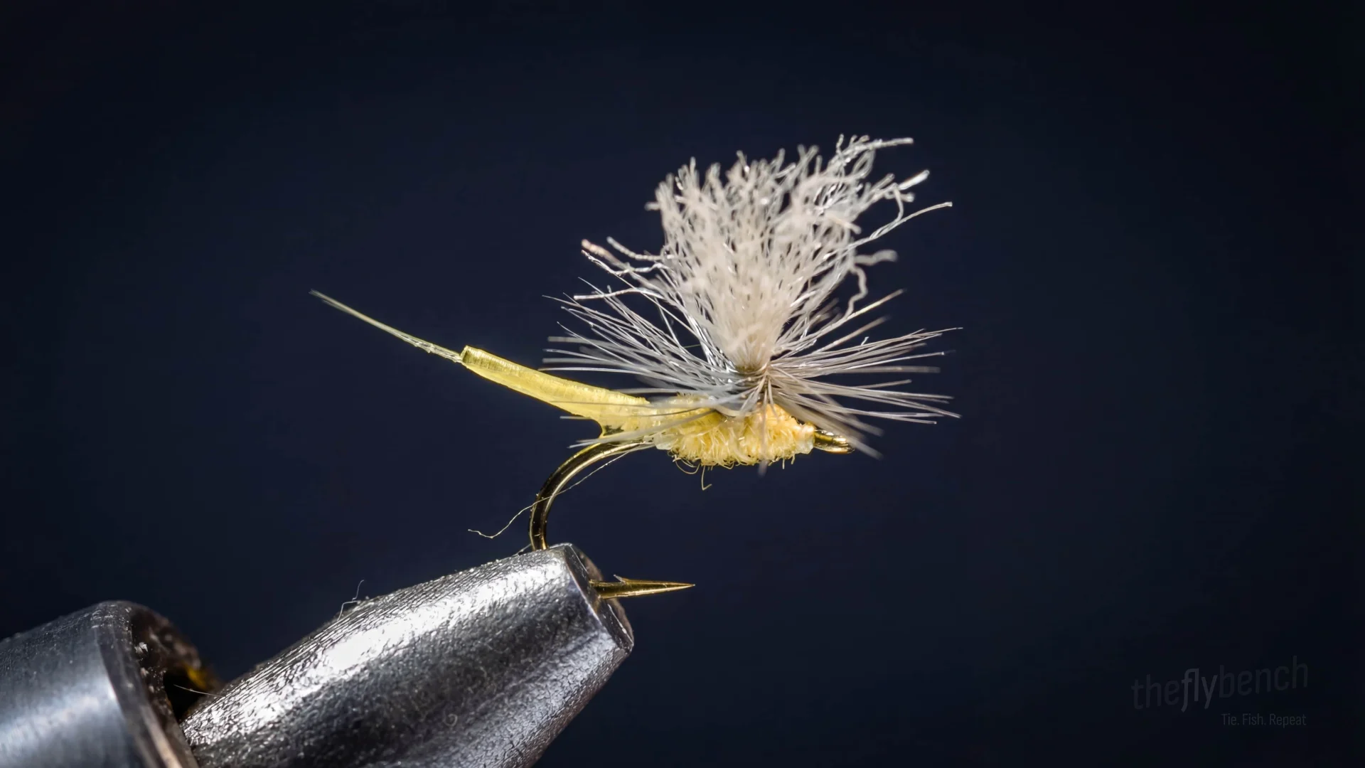 Iwan-E-Dun fly pattern - imitates Mayflies, Pale Morning Dun, Sulphur tied for Trout
