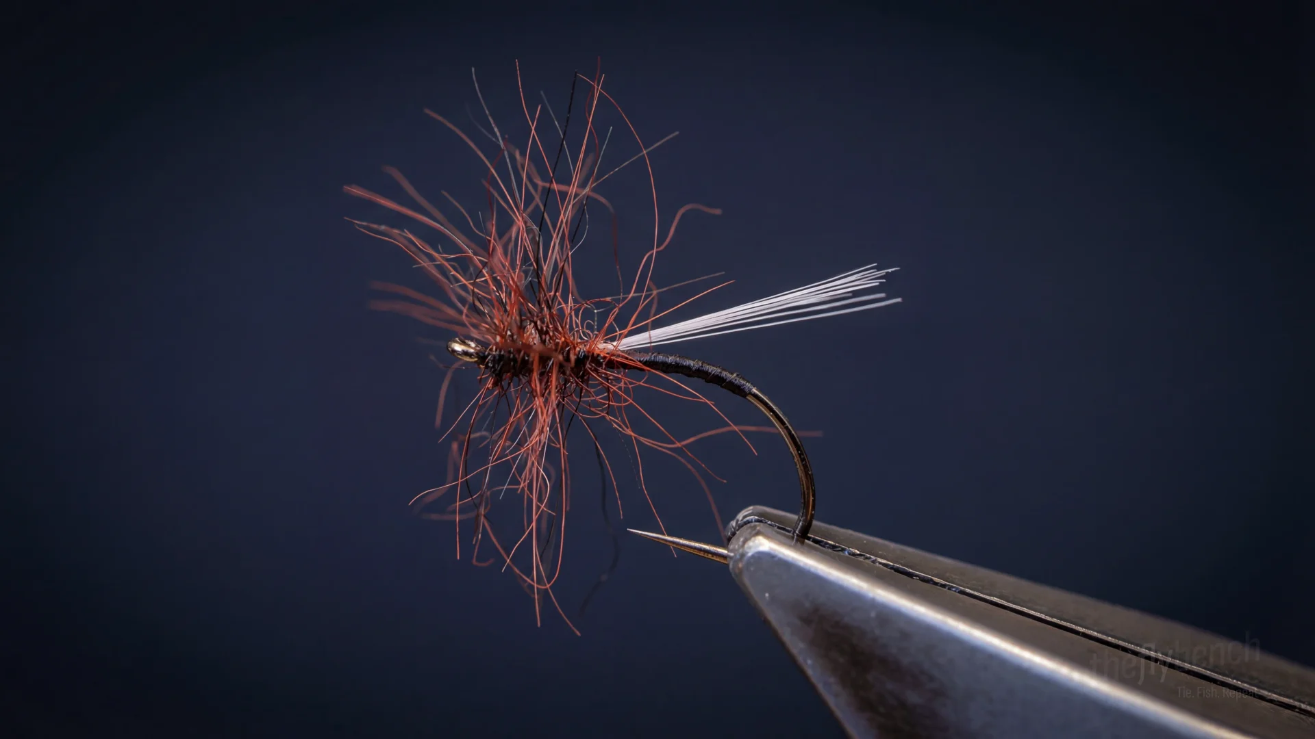 Megabyte fly pattern - imitates Mayflies, Caddis tied for Trout