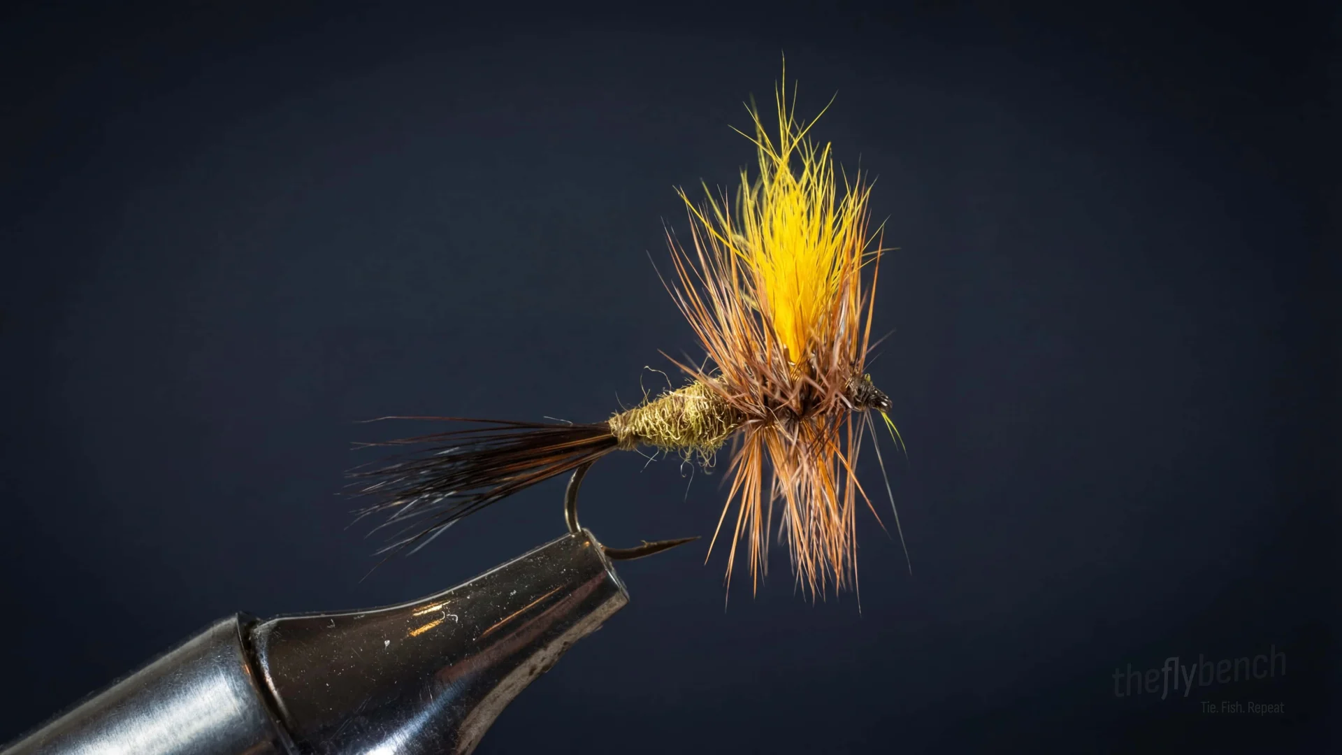 Mr. Rapidan fly pattern - imitates Mayflies, Caddis, Terrestrials tied for Trout