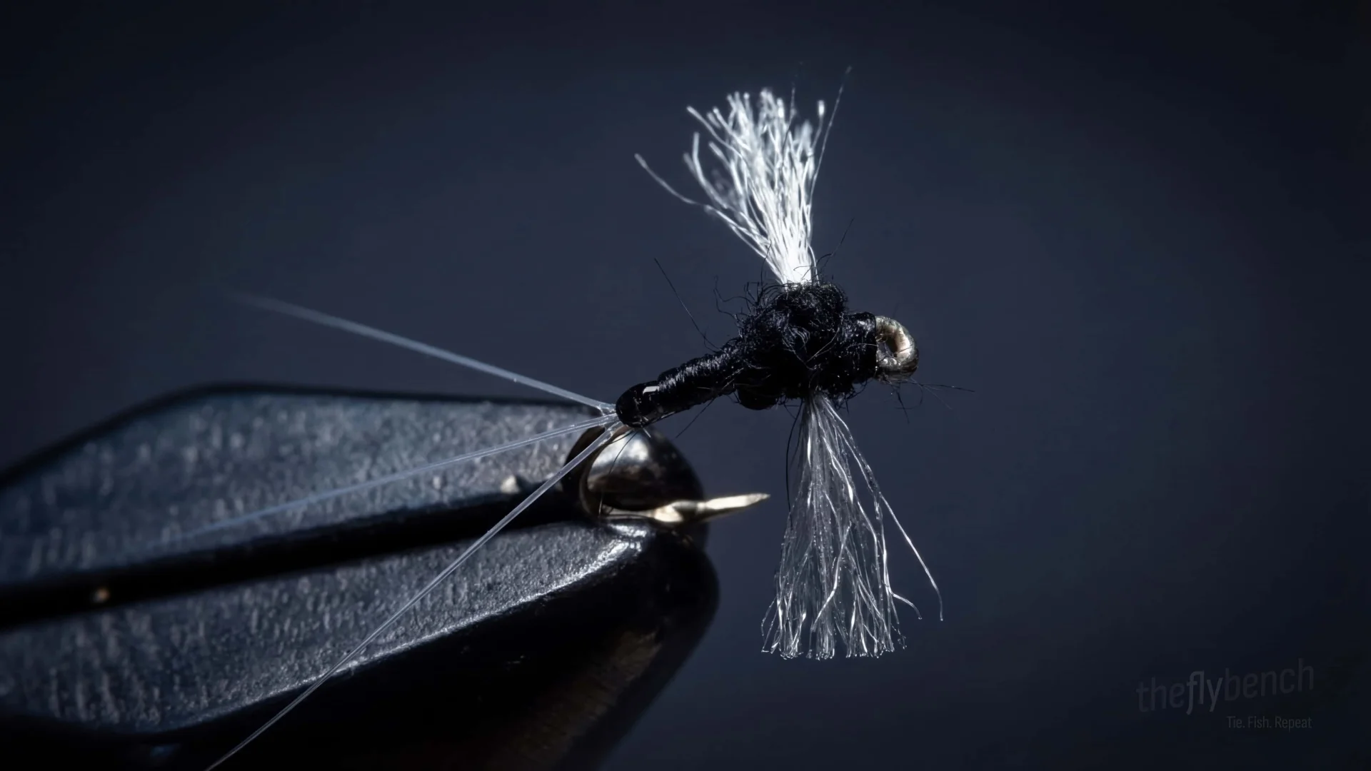 Trico Spinner fly pattern - imitates Mayflies tied for Trout