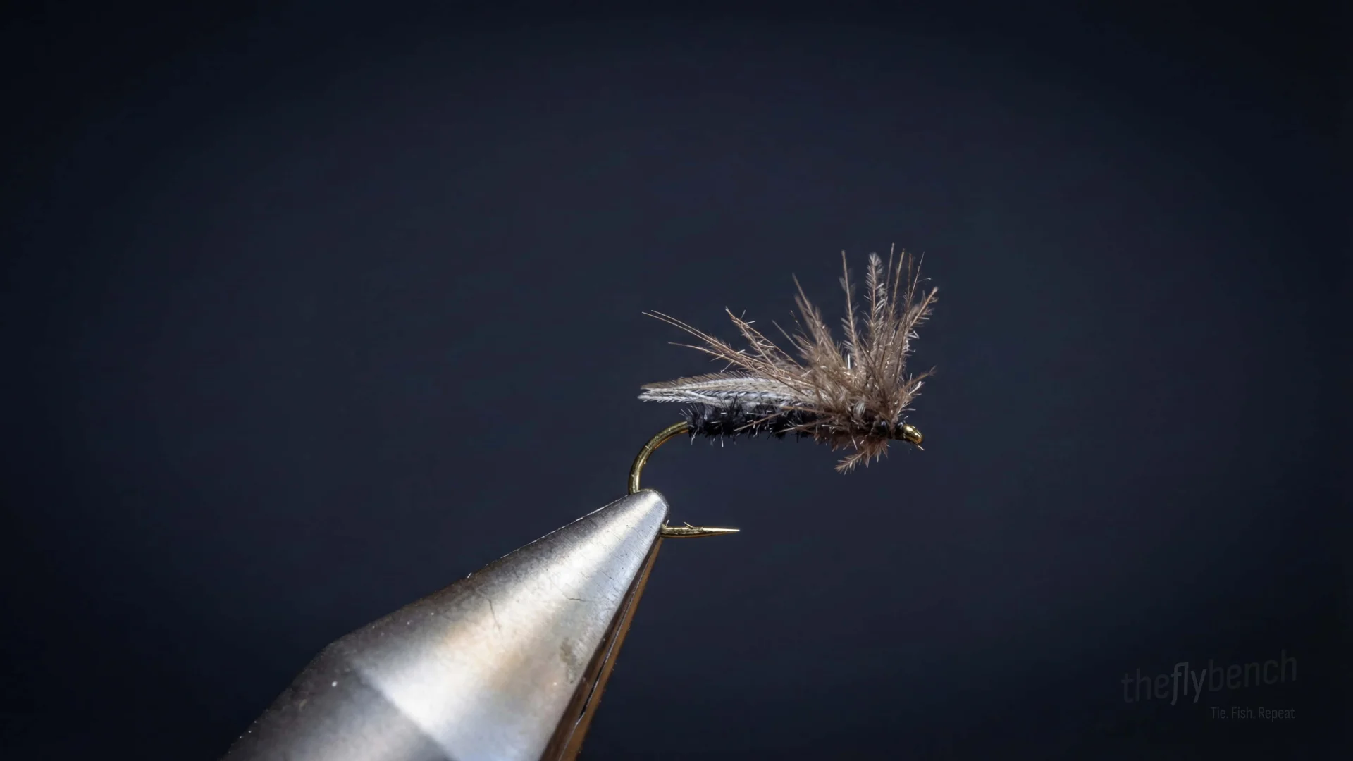 Willow Fly fly pattern - imitates Stoneflies tied for Trout, Grayling