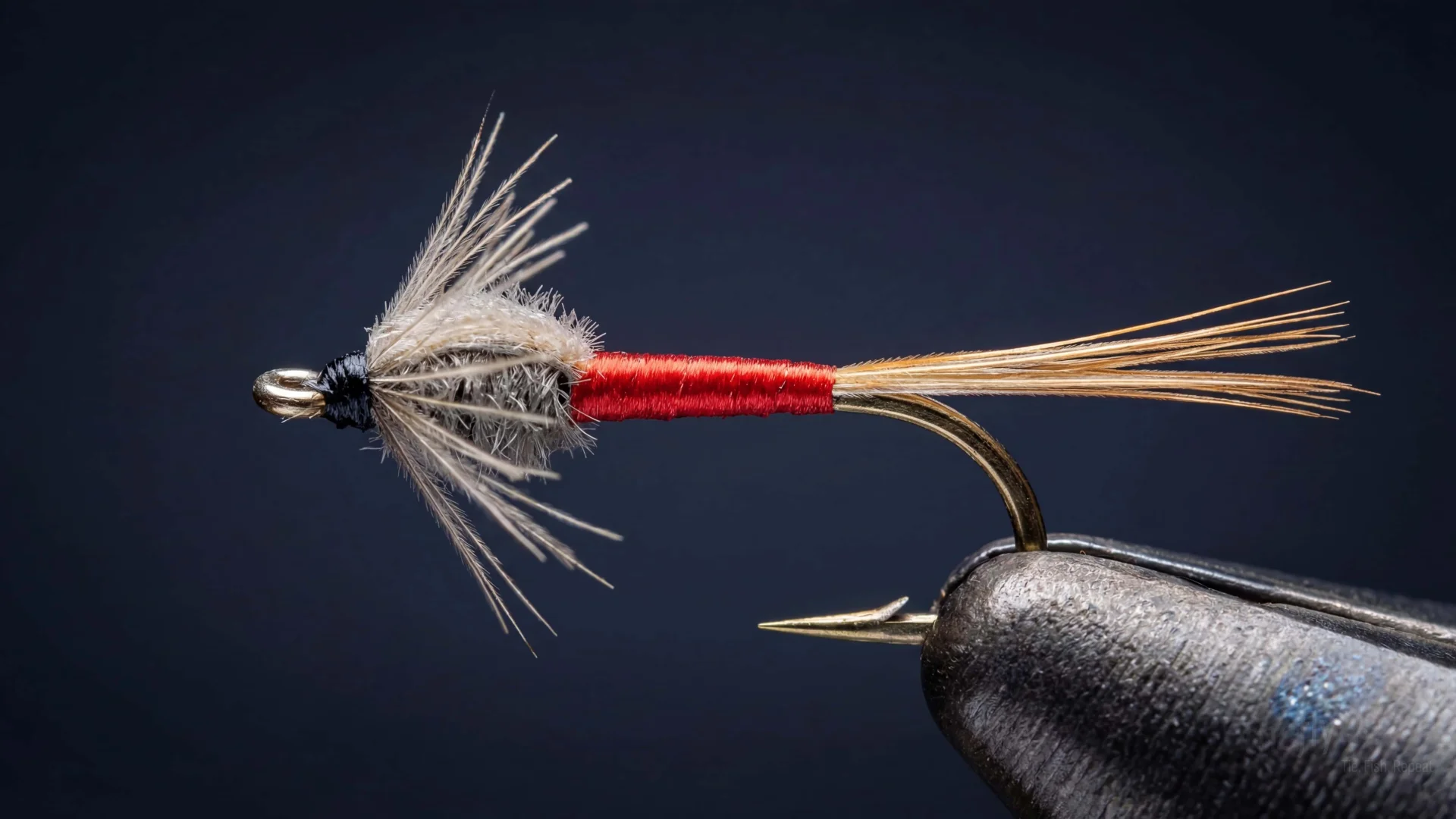 Barr's Micro Emerger fly pattern - imitates Midges tied for Trout