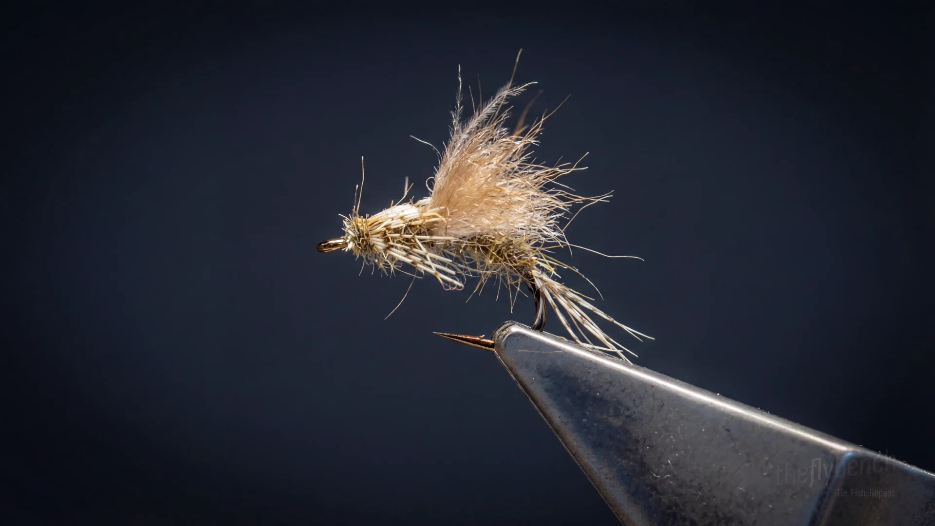 Breakout Emerger fly pattern - imitates Emerging Insects tied for Trout