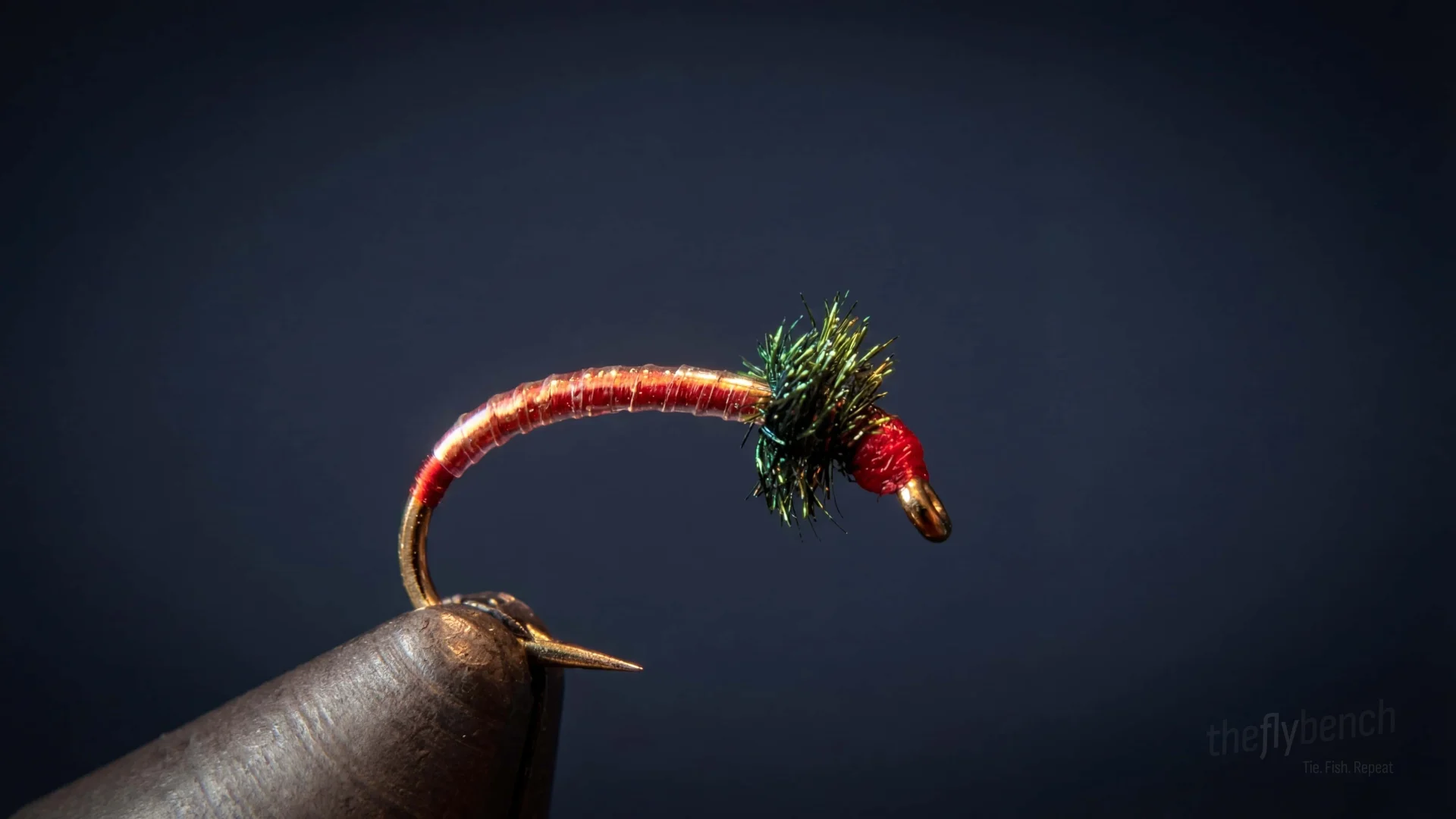 Disco Midge fly pattern - imitates Midges tied for Trout