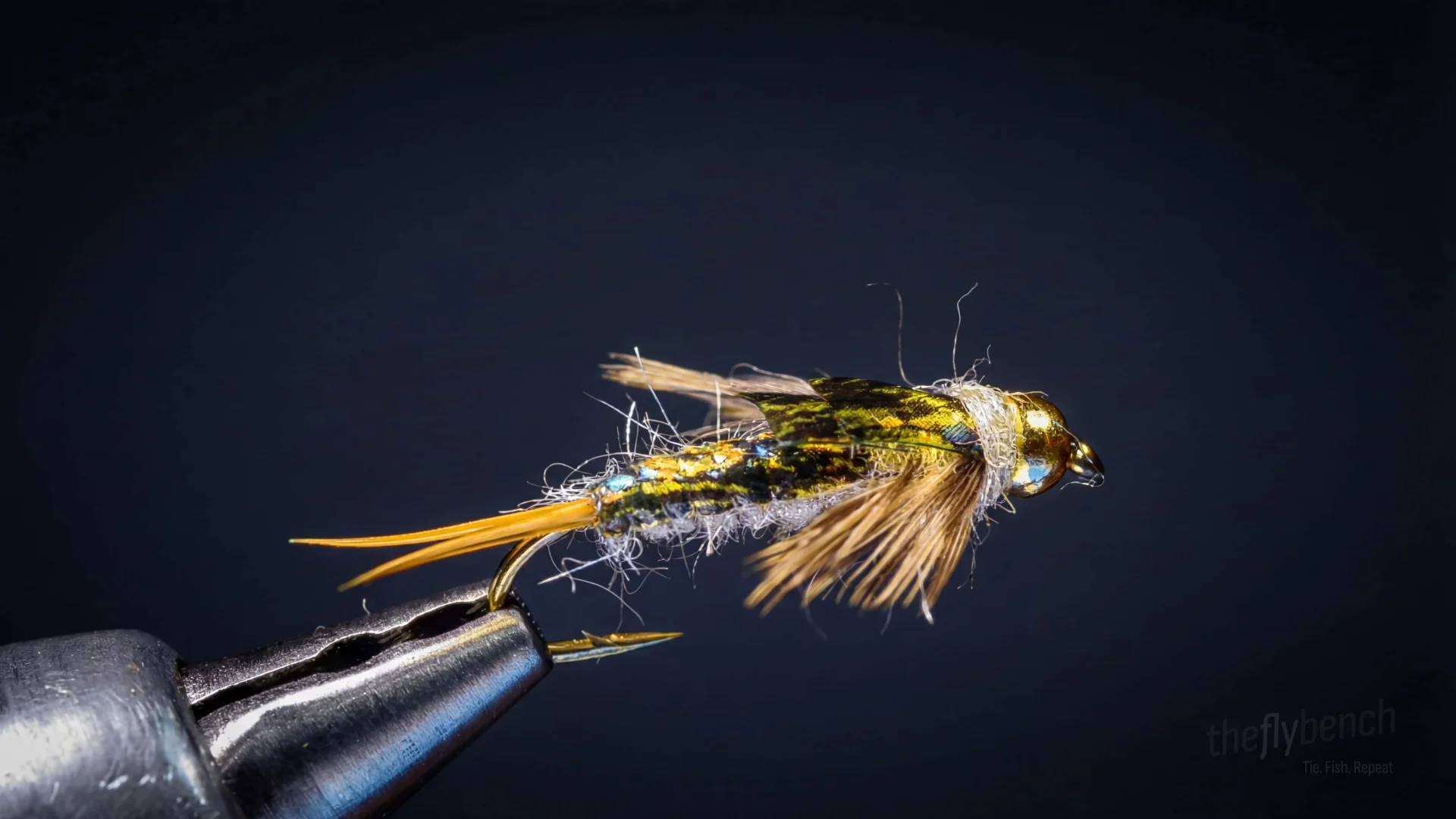 Barr's Tungstone fly pattern - imitates Stoneflies, Mayflies tied for Trout