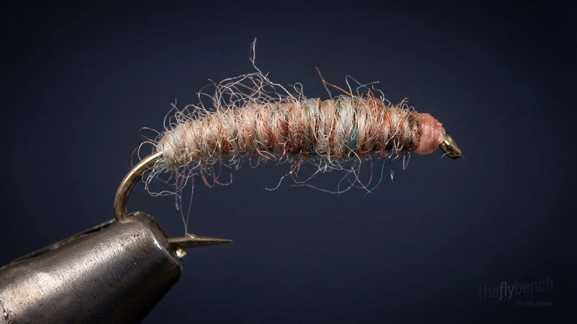 Cranefly Larva fly pattern - imitates Crane Flies tied for Trout