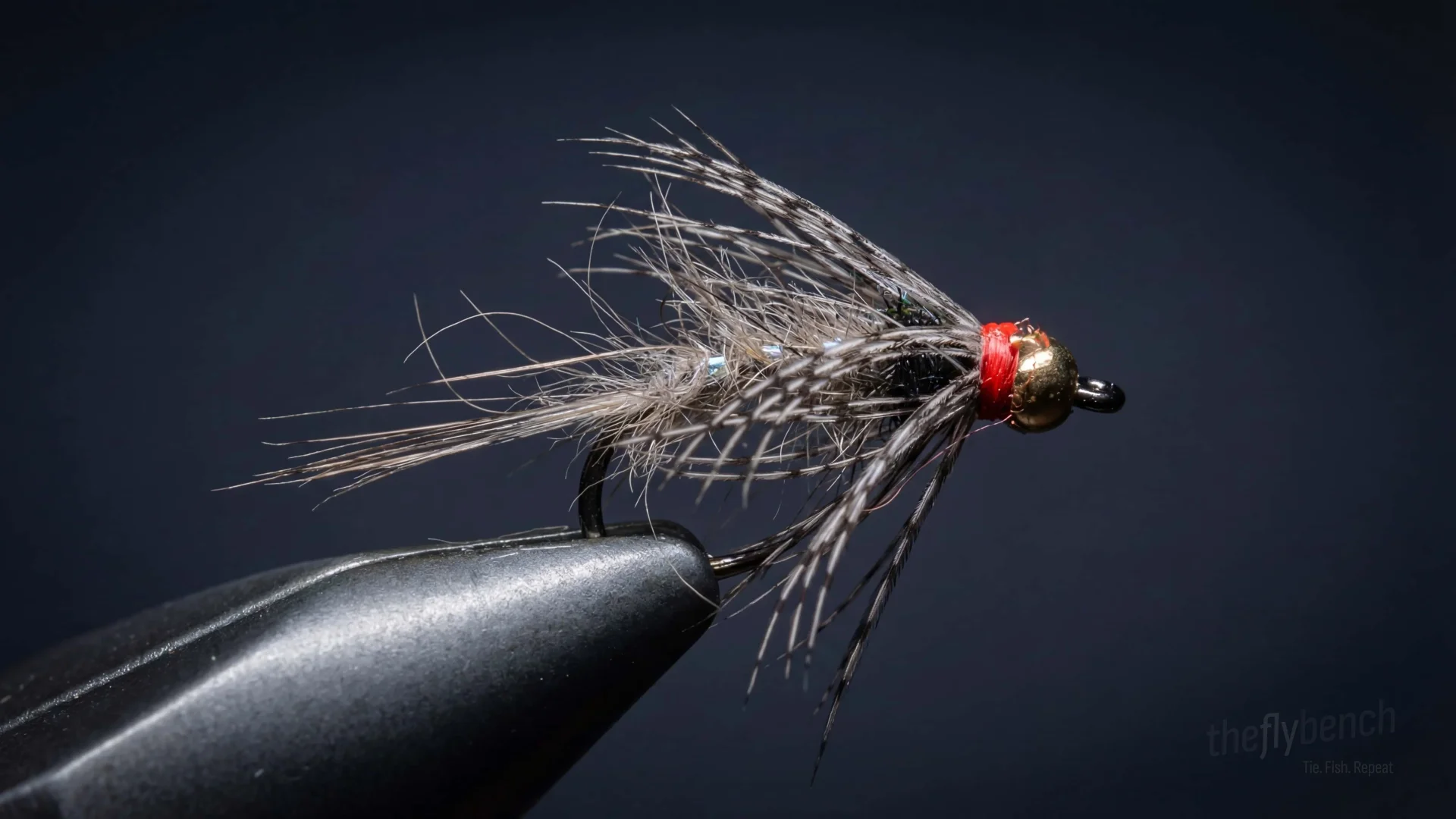 Guides Choice Hares Ear fly pattern - imitates Mayfly Nymphs, Caddis Larvae, Small Stoneflies tied for Trout