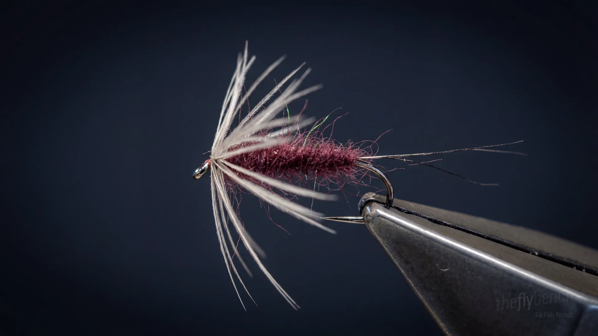 Isoflymph fly pattern - imitates Mayfly Nymphs tied for Trout