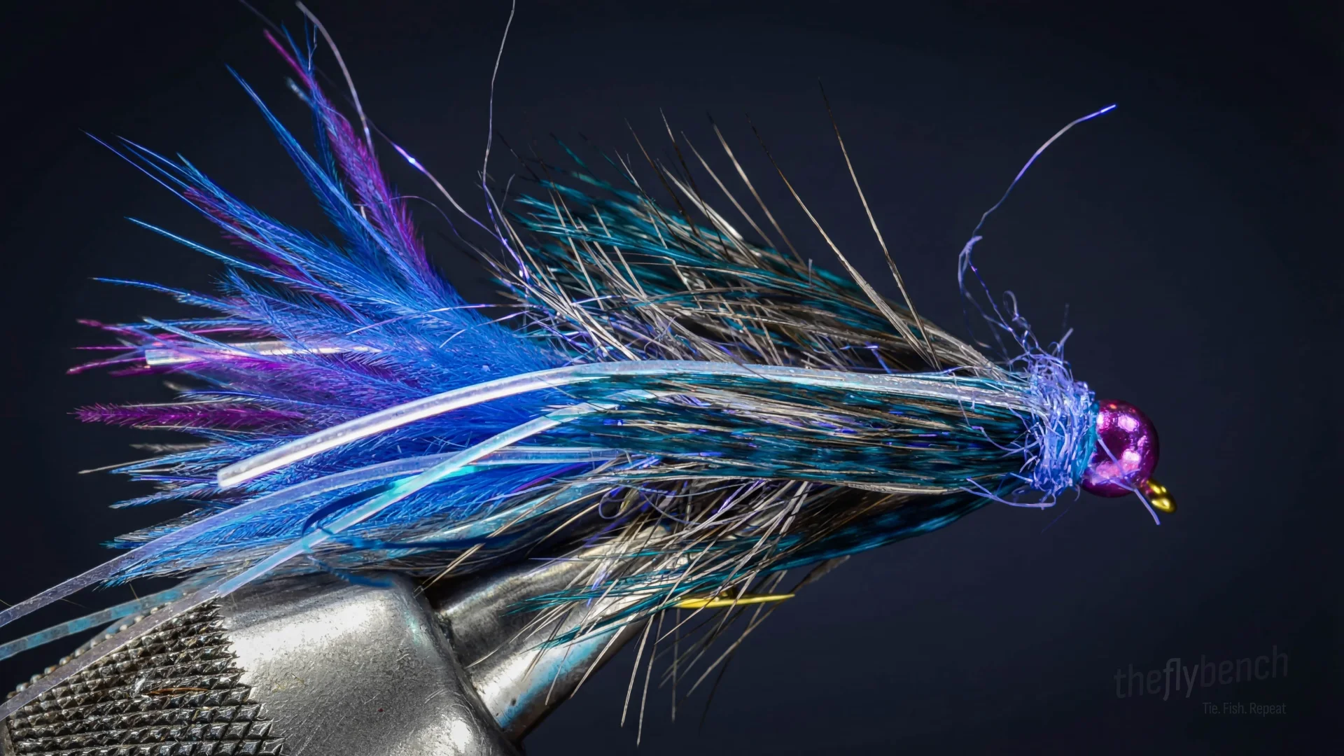 Nine-Pound Hammer fly pattern - imitates Crayfish tied for Trout, Bass