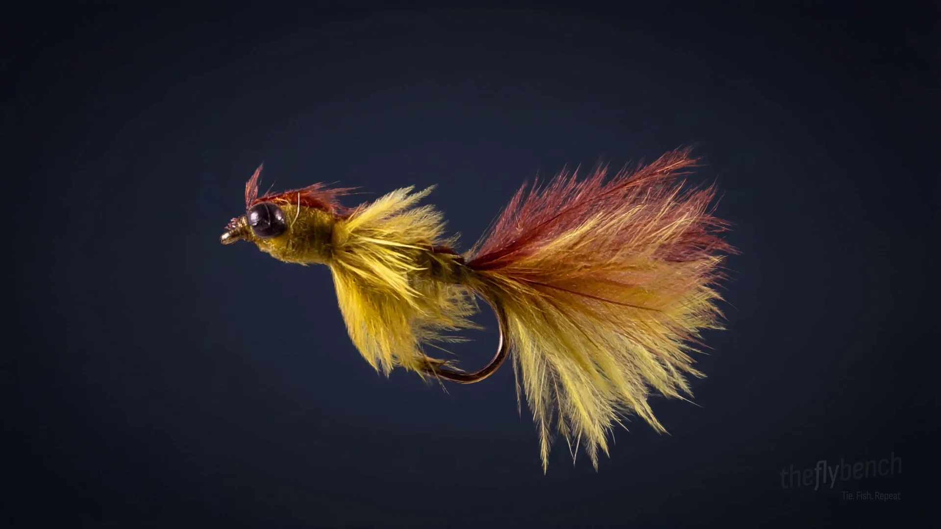No Name Damsel fly pattern - imitates Damselfly Nymphs tied for Trout