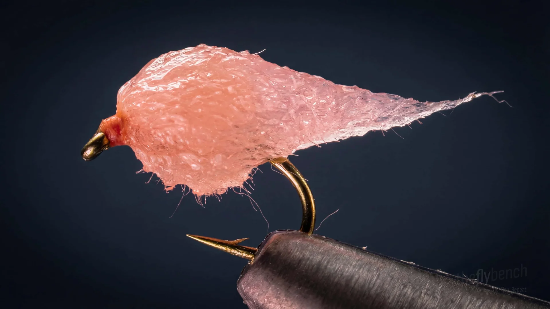 Nuke Egg fly pattern - imitates Eggs tied for Trout, Steelhead