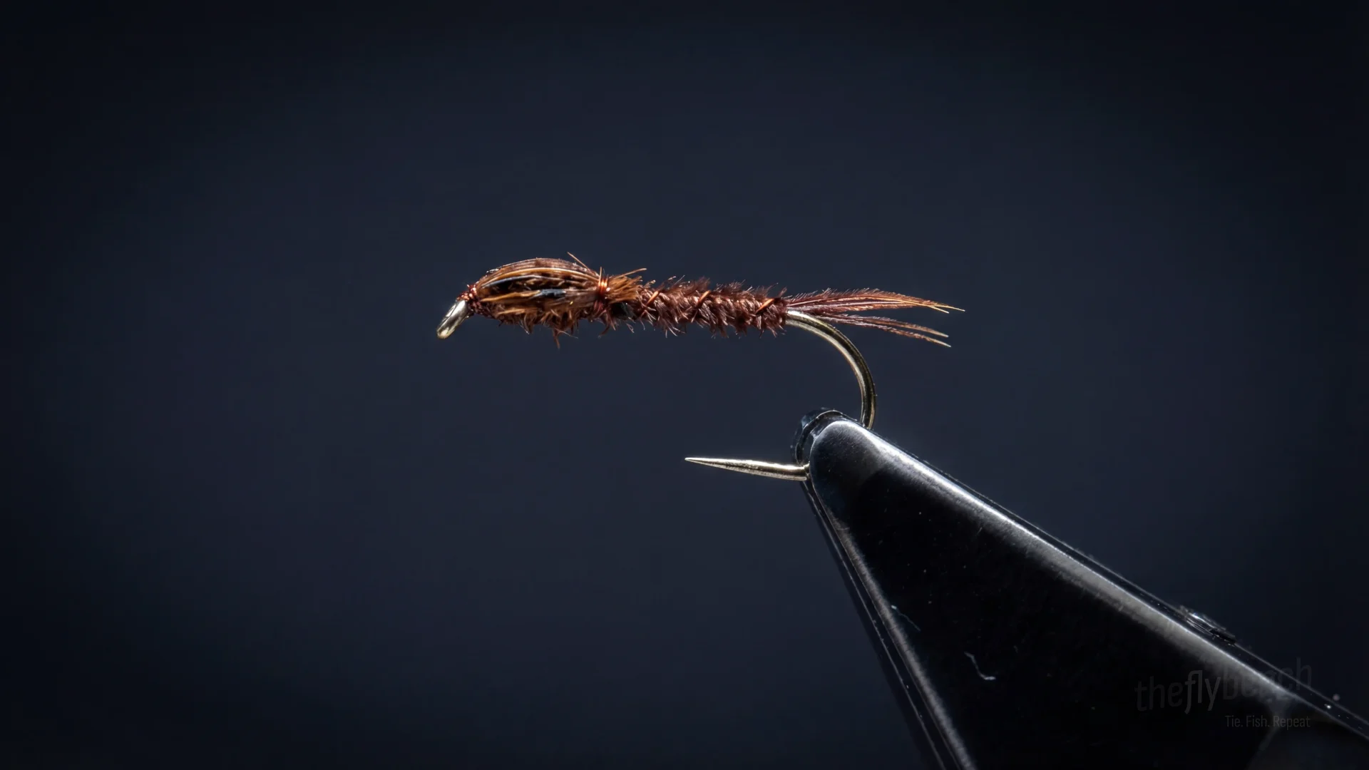 Sawyer Pheasant Tail Nymph fly pattern - imitates Ants tied for Trout