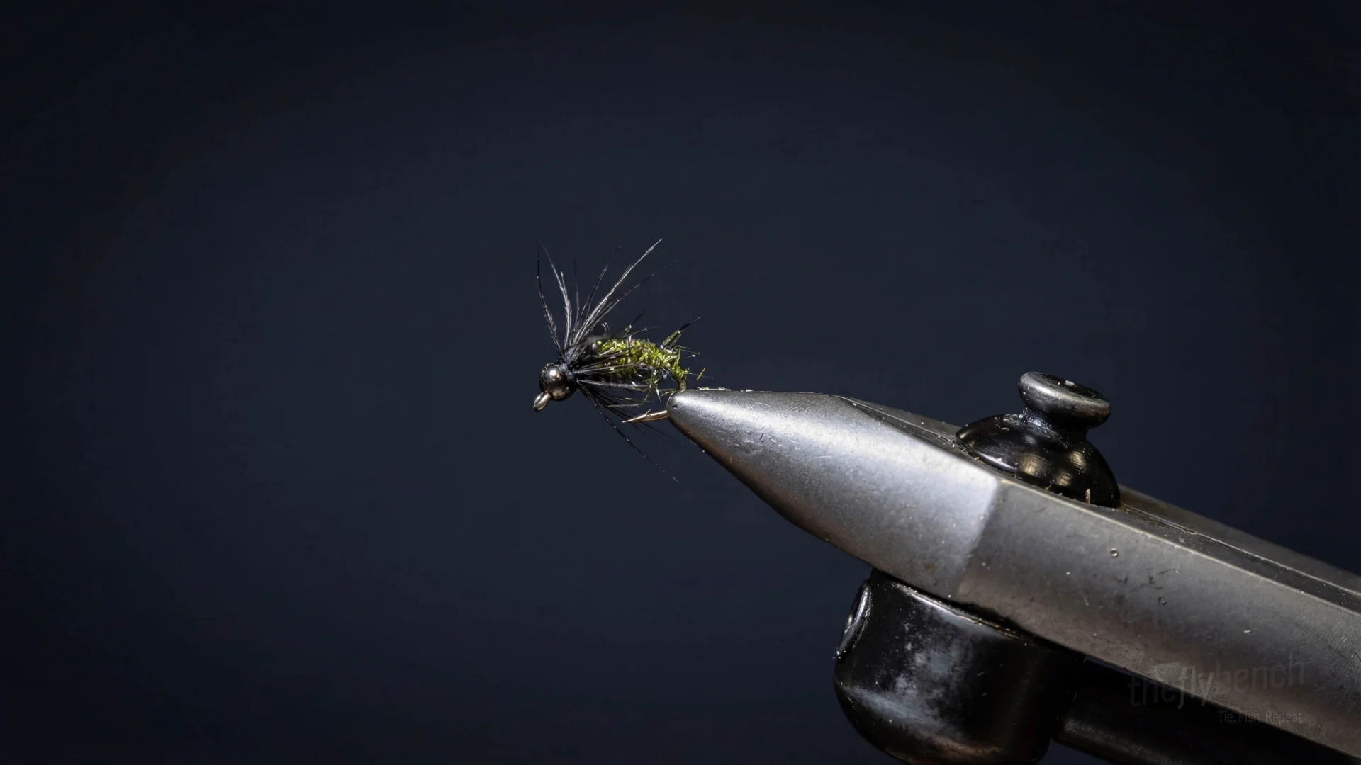 Tommy's Caddis Pupa fly pattern - imitates Caddis Pupae tied for Trout