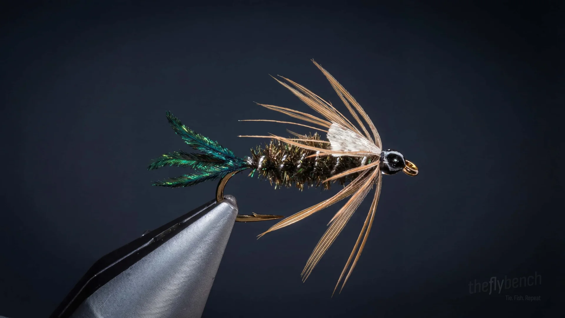 Zug Bug fly pattern - imitates Aquatic Insects tied for Trout
