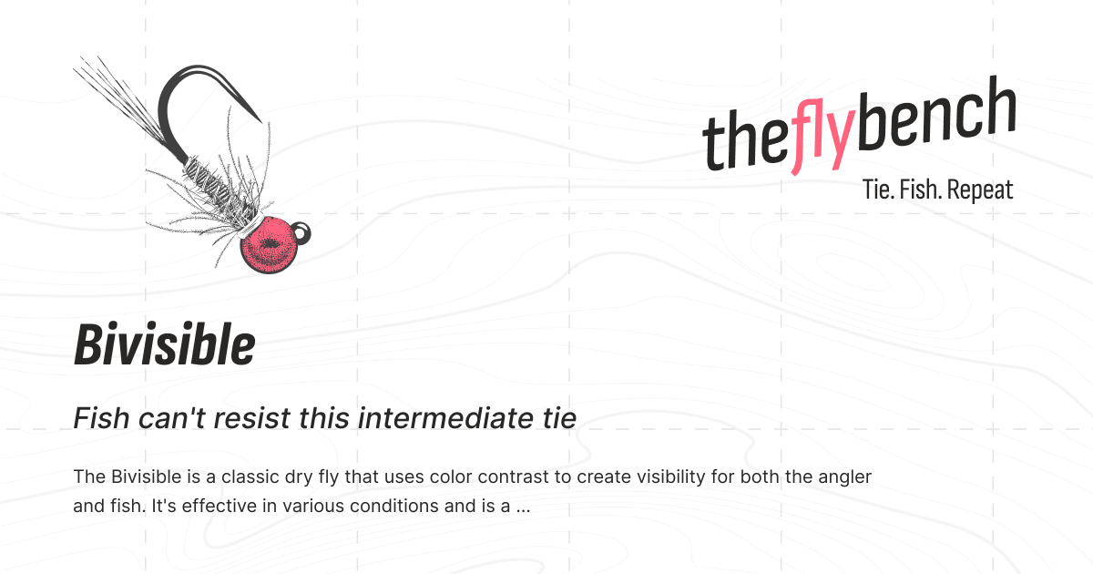 Bivisible Fly Pattern | The Fly Bench